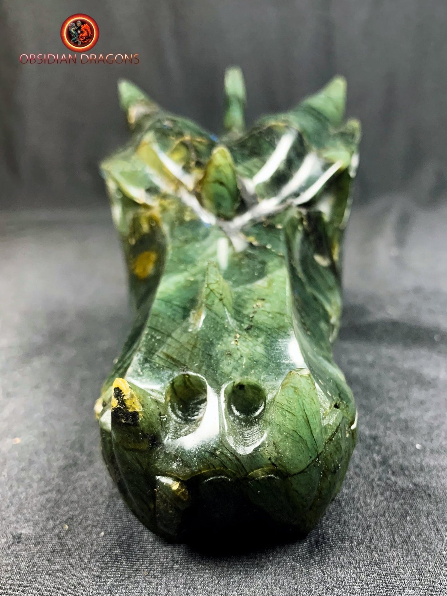 crâne de dragon- Labradorite- Unique