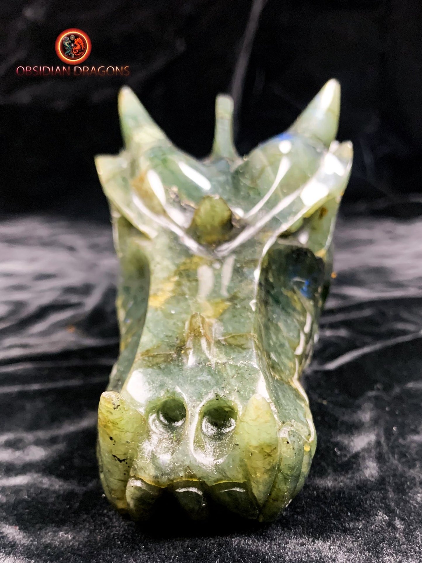 crâne de dragon- Labradorite- Artisanal et unique