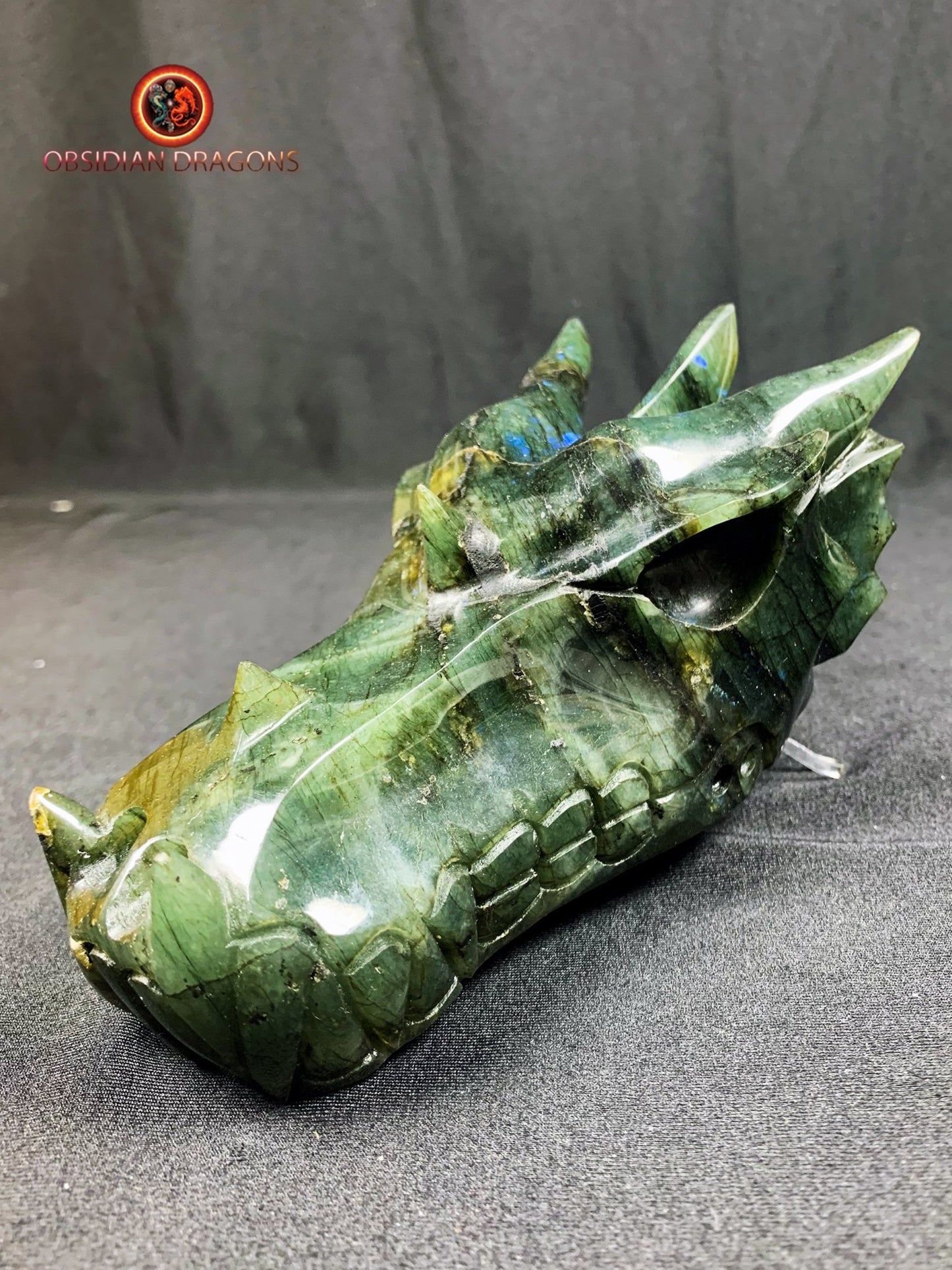 crâne de dragon- Labradorite- Unique