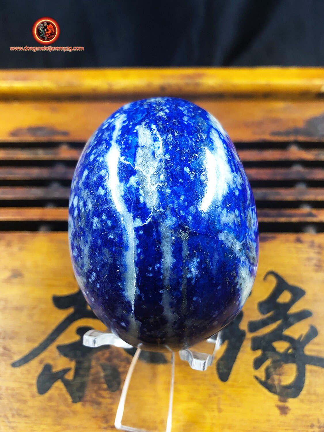crâne de cristal en lapis lazuli entièrement réalisé à la main pièce unique 6/5,5/3cm 0,255kg - obsidian dragon