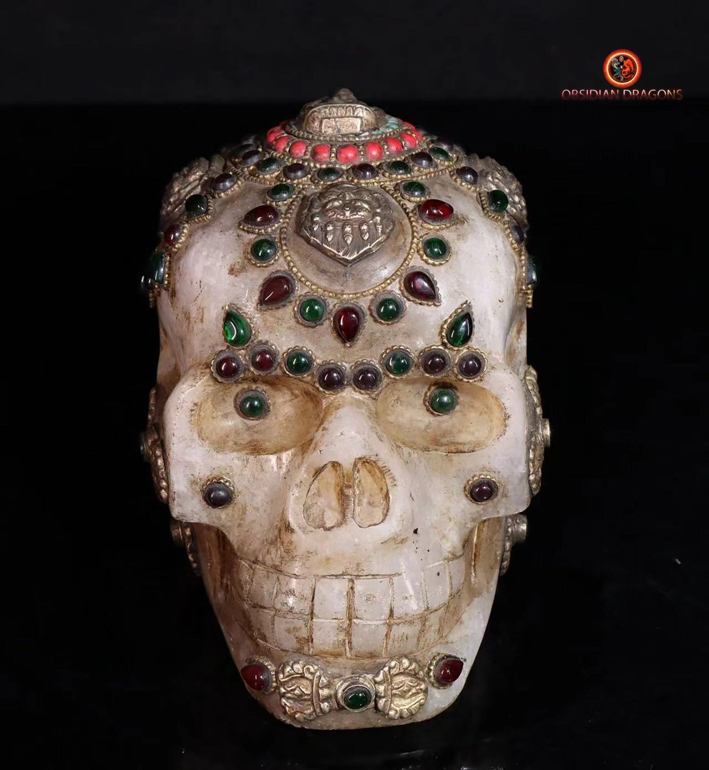 Crâne de cristal tibétain- rituels tantriques