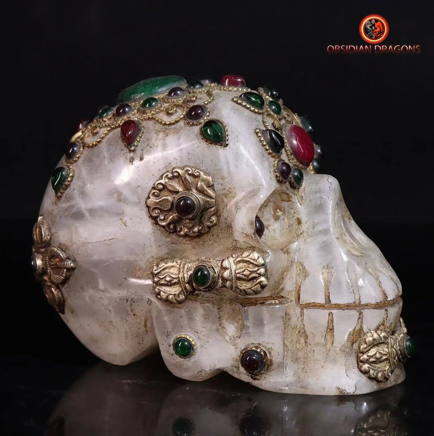 Crâne de cristal tibétain- Pratiques tantriques