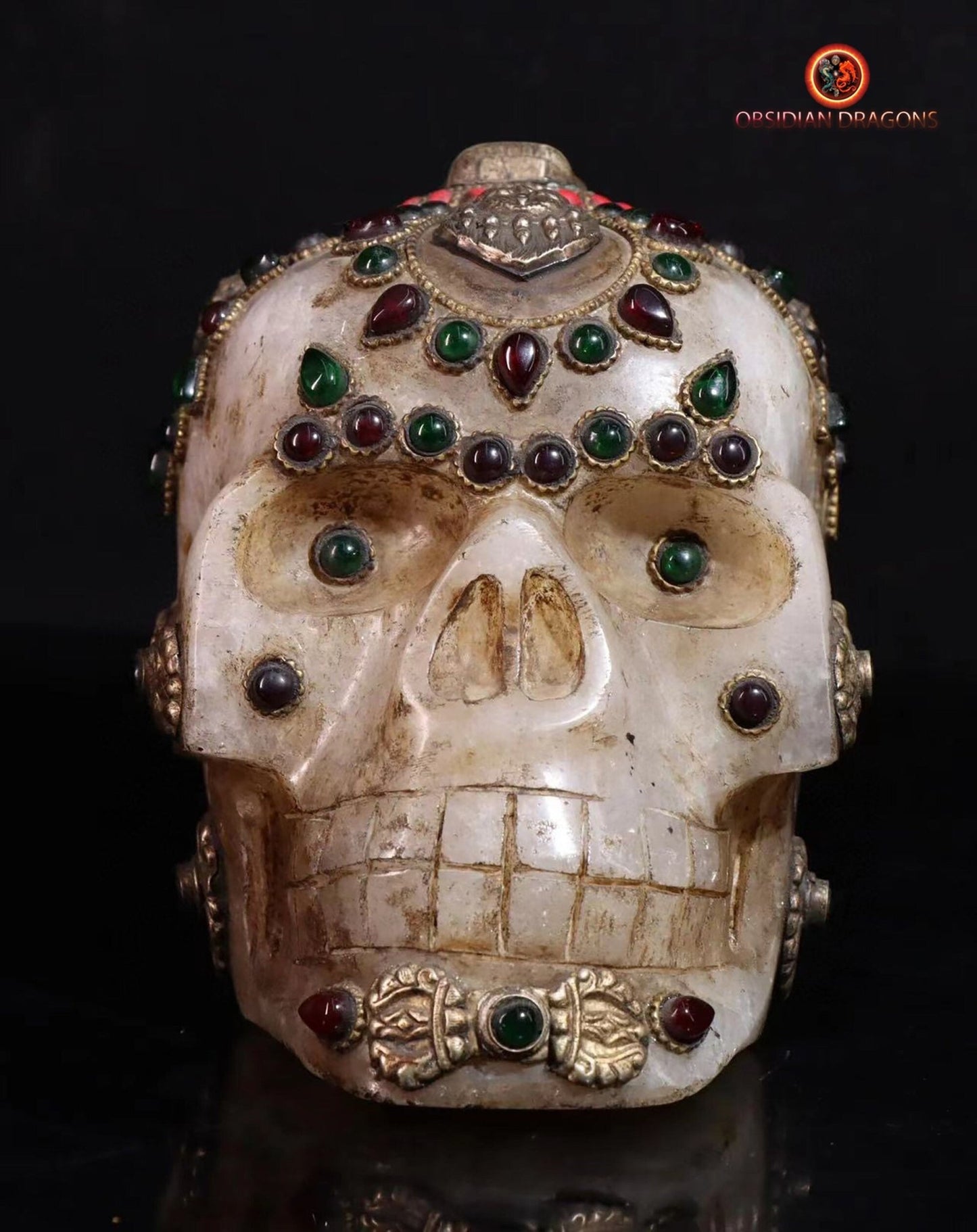 Crâne de cristal tibétain- rituels tantriques