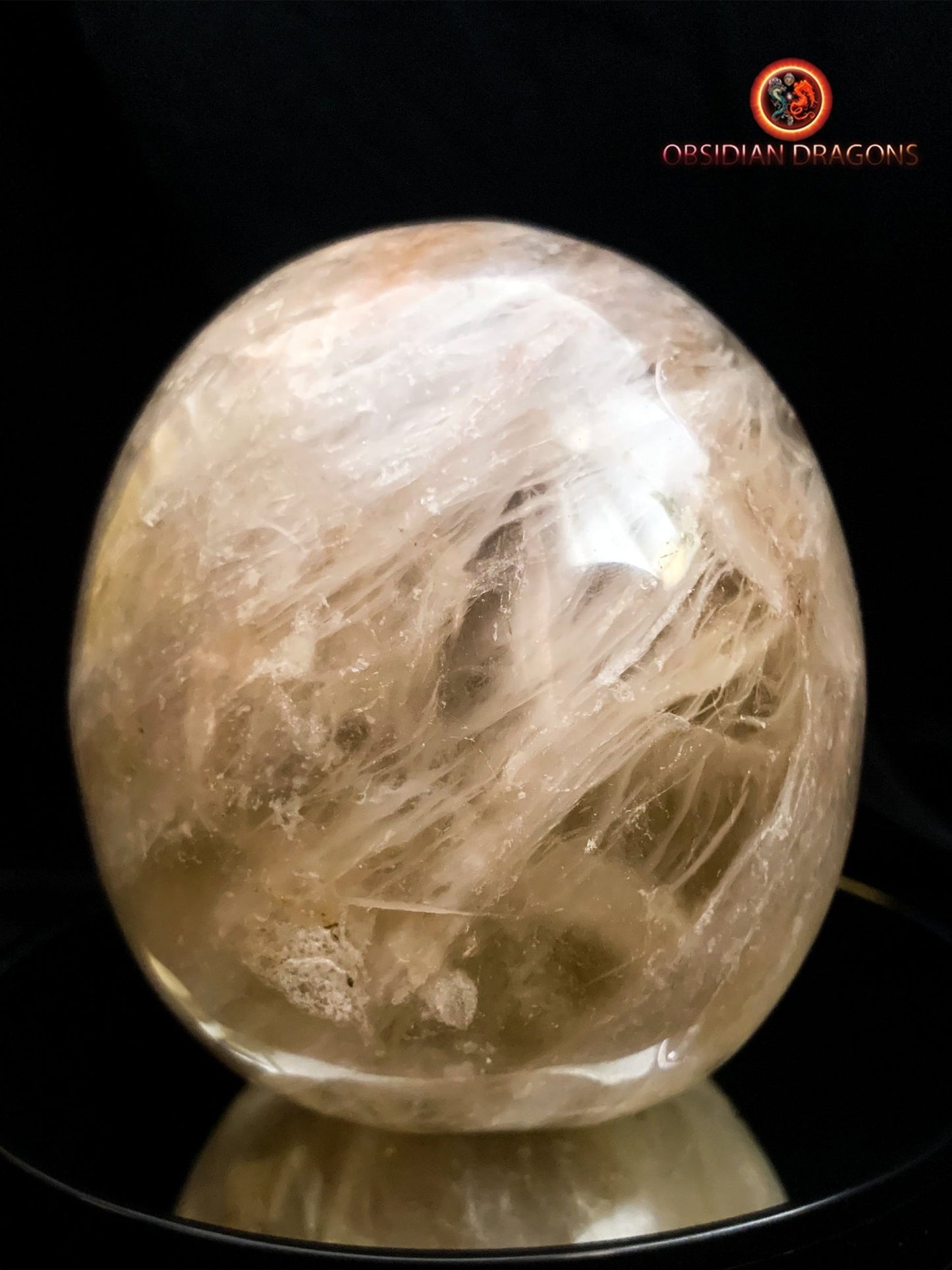 Grand crâne de cristal- Himalaya- authentique