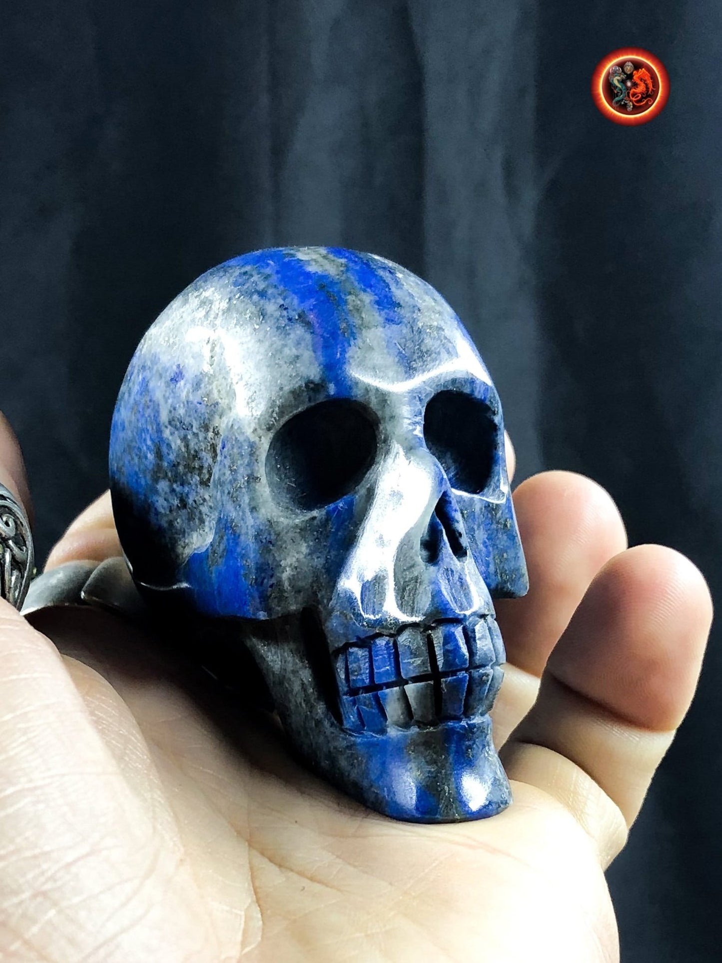 Crâne de cristal- Lapis lazuli