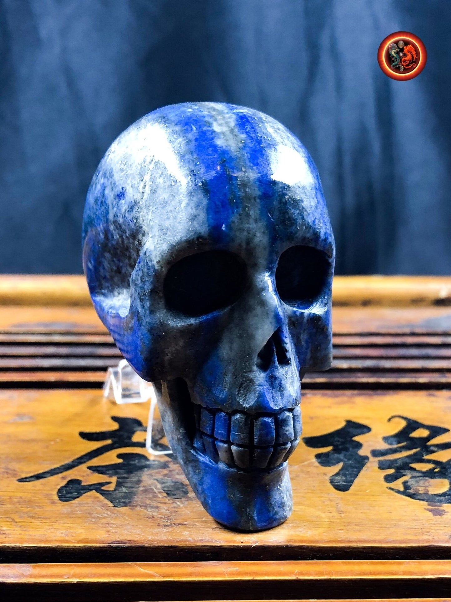 Crâne de cristal- Lapis lazuli