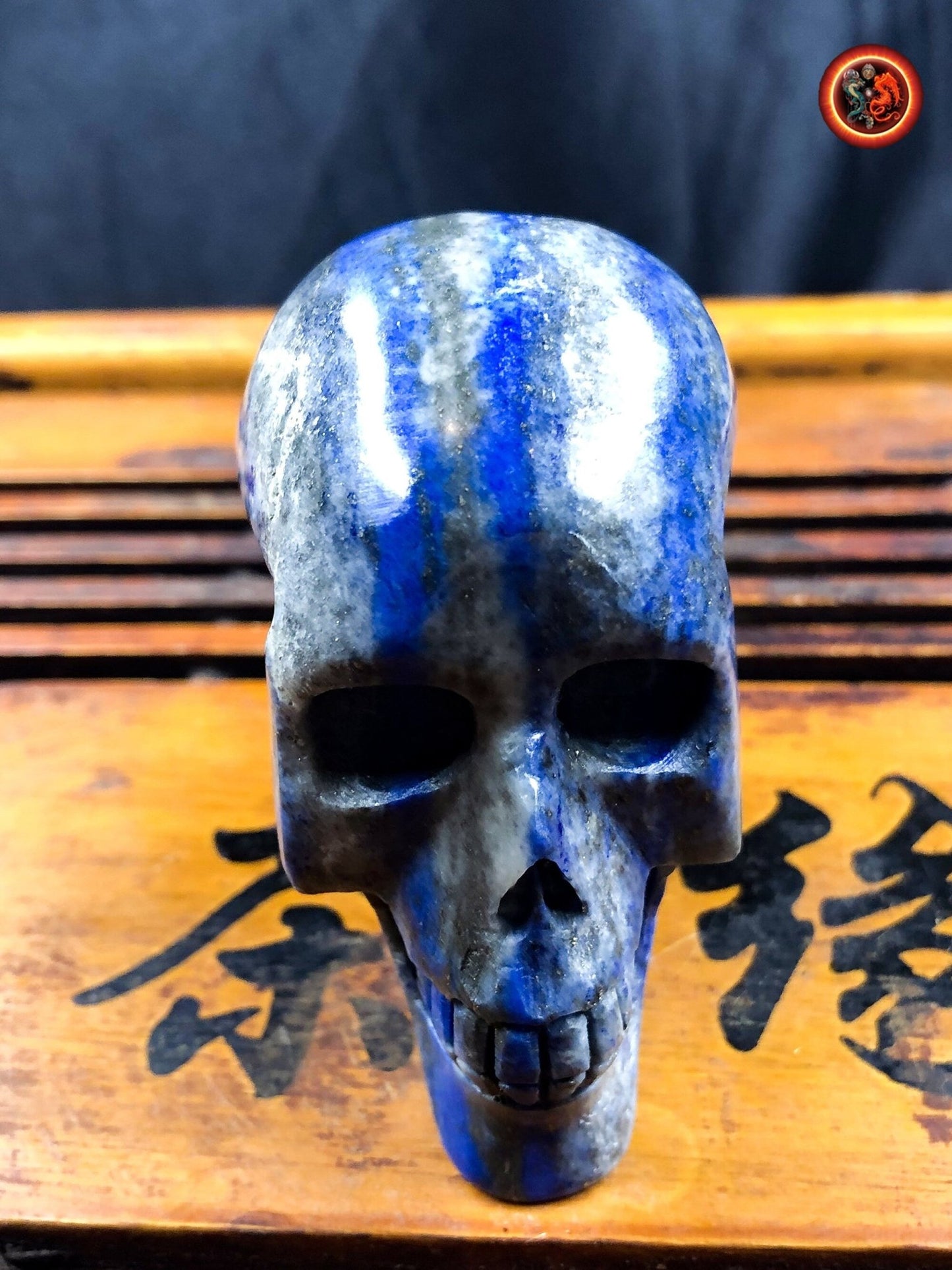 Crâne de cristal- Lapis lazuli