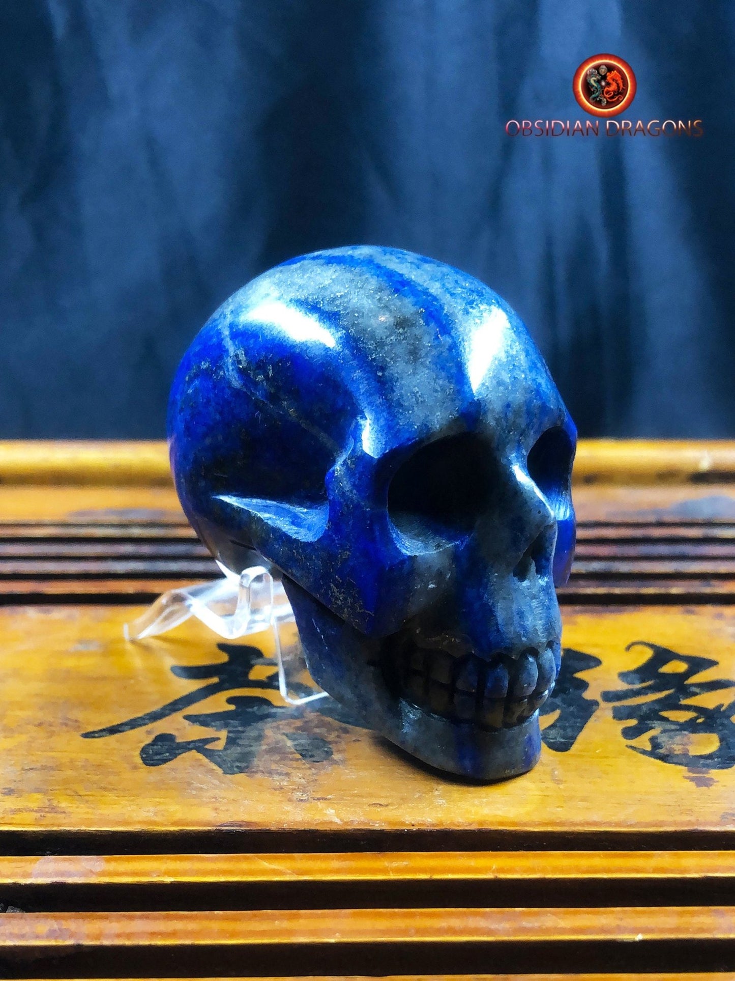 Crâne de cristal- Lapis lazuli