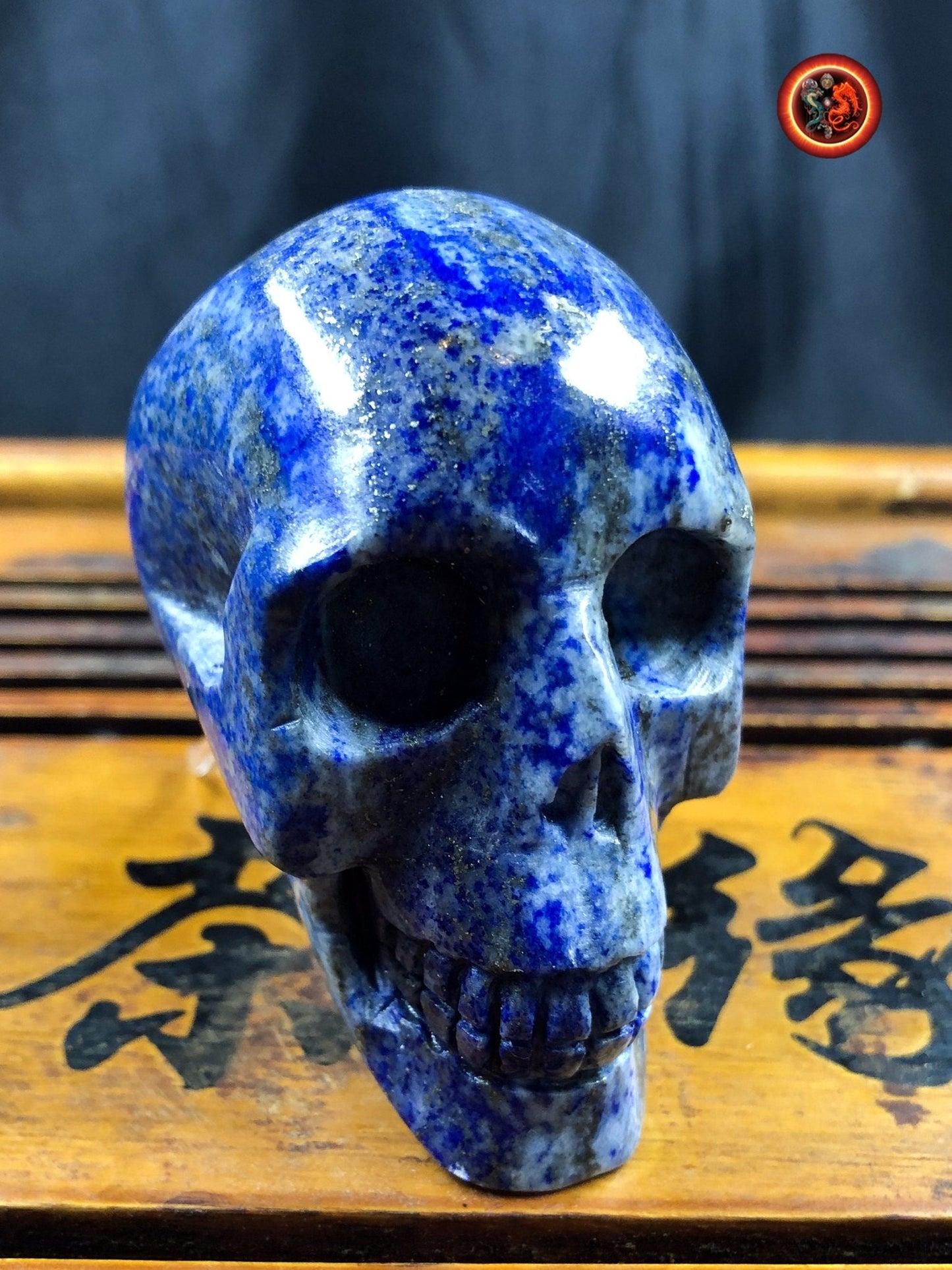 Crâne de cristal- Lapis lazuli