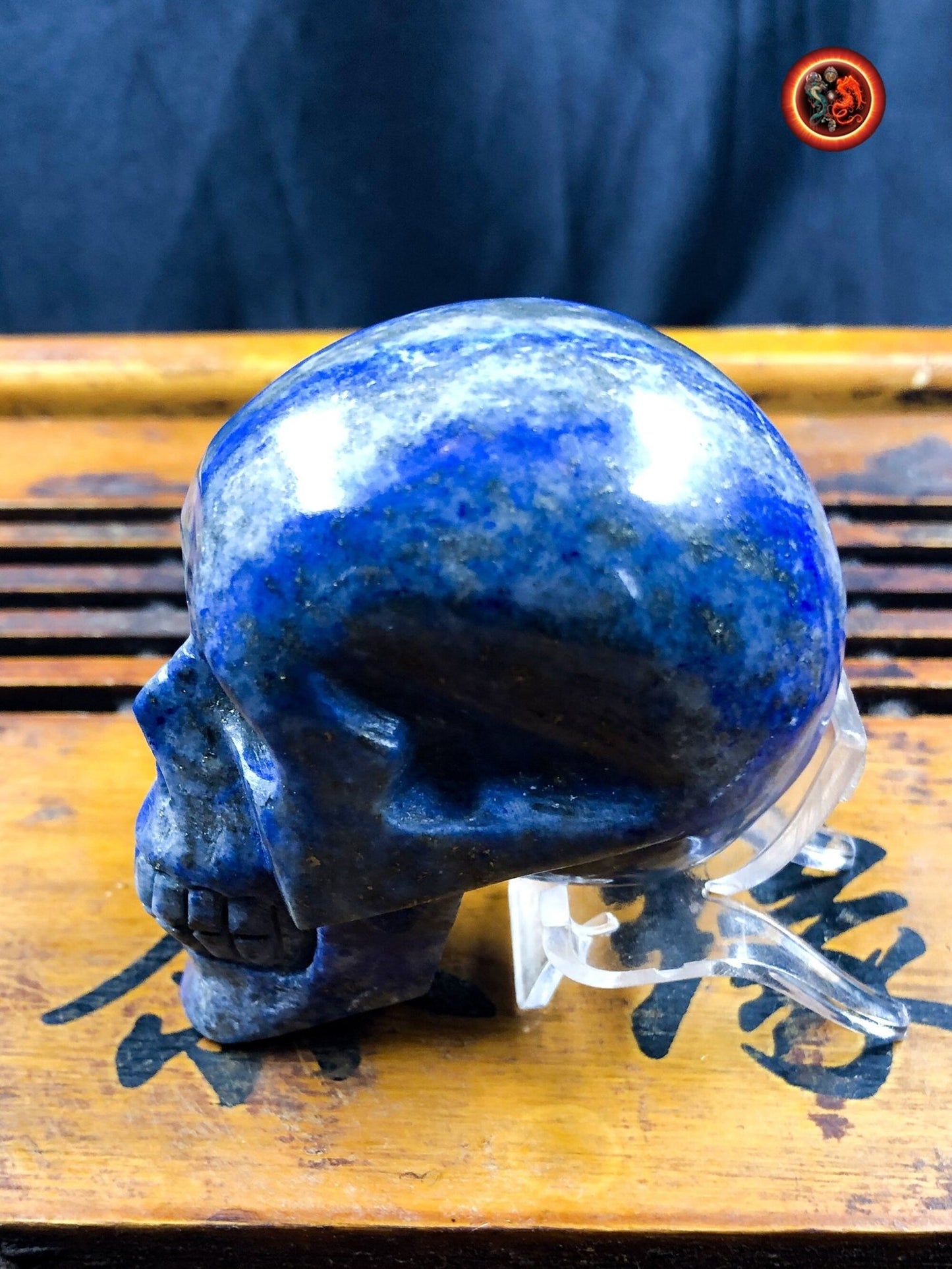 Crâne de cristal- Lapis lazuli