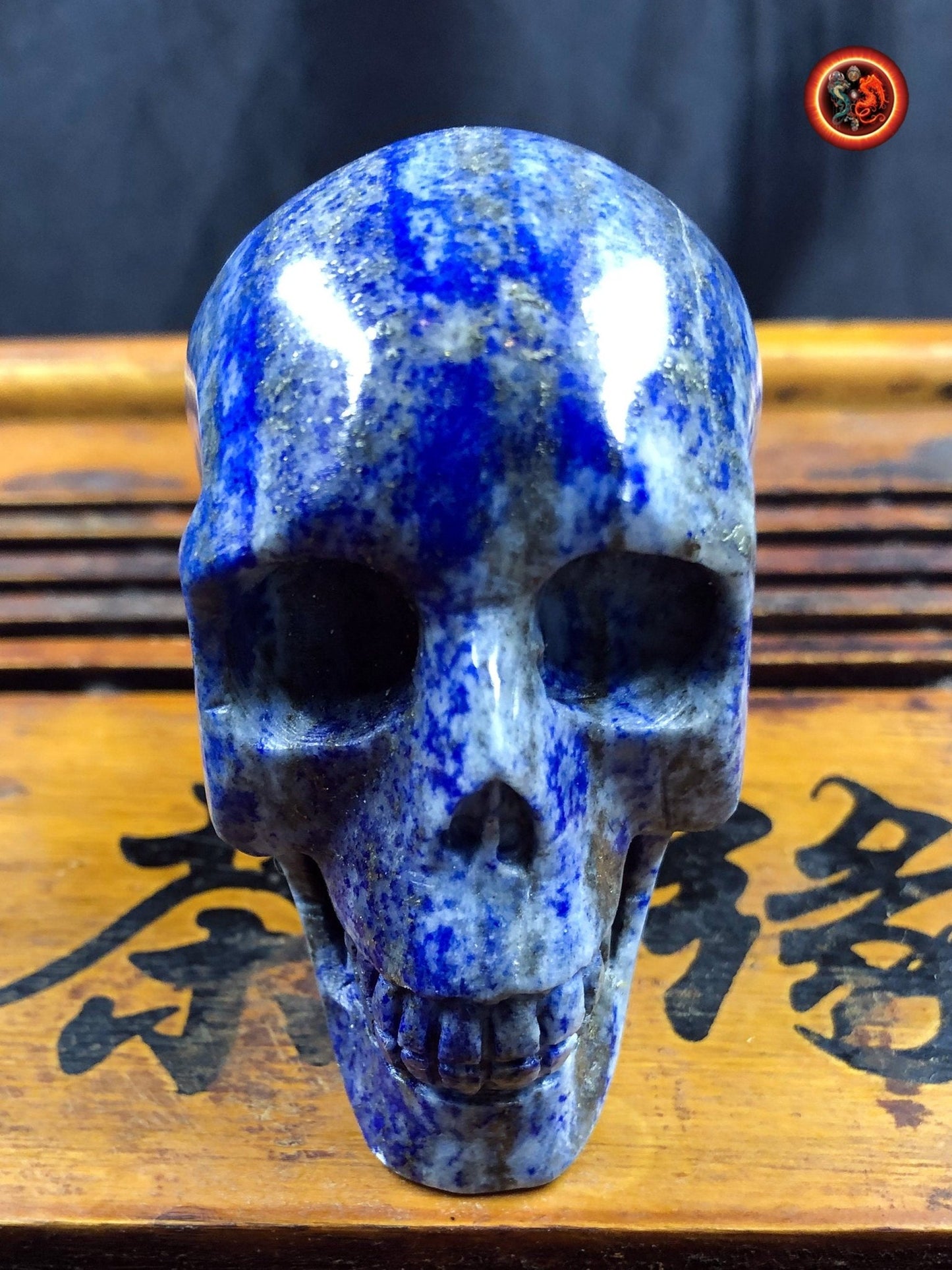Crâne de cristal- Lapis lazuli