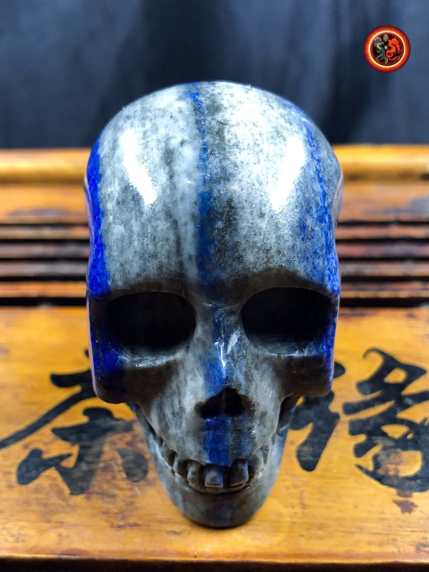 Crâne de cristal- Lapis lazuli