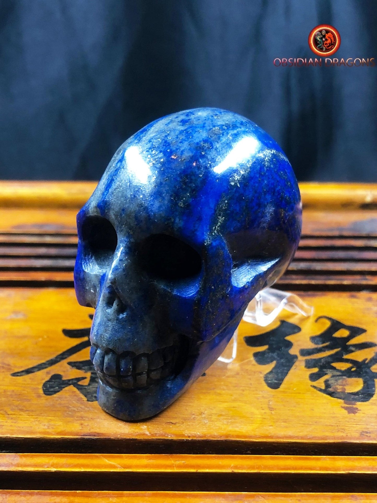 Crâne de cristal- Lapis lazuli