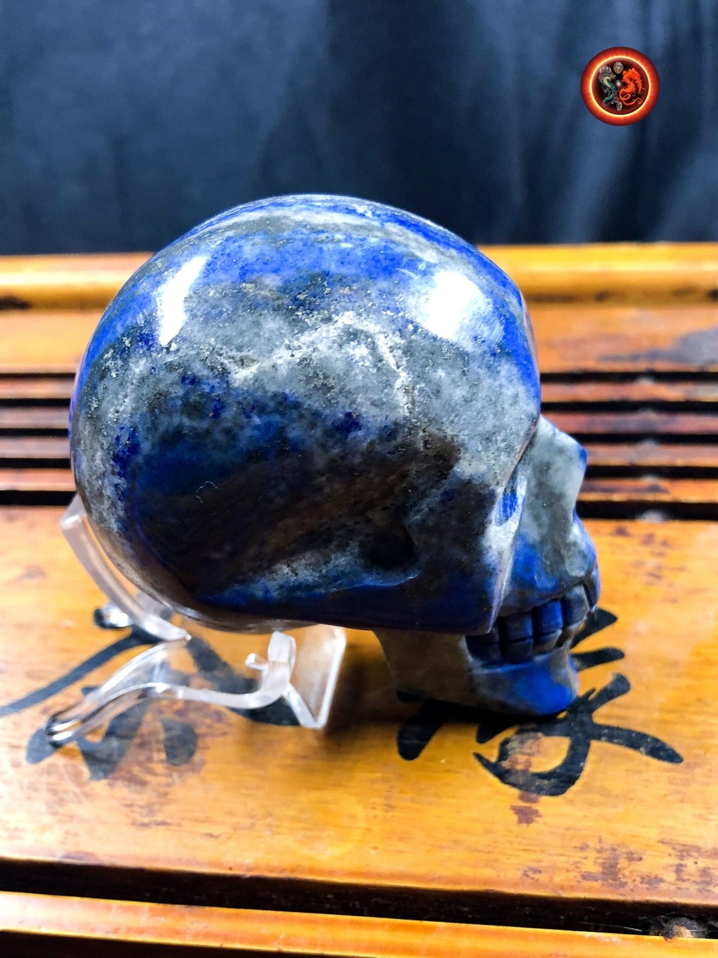 Crâne de cristal- Lapis lazuli