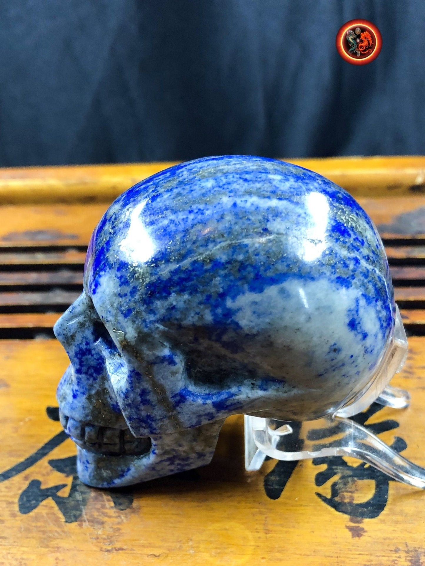 Crâne de cristal- Lapis lazuli