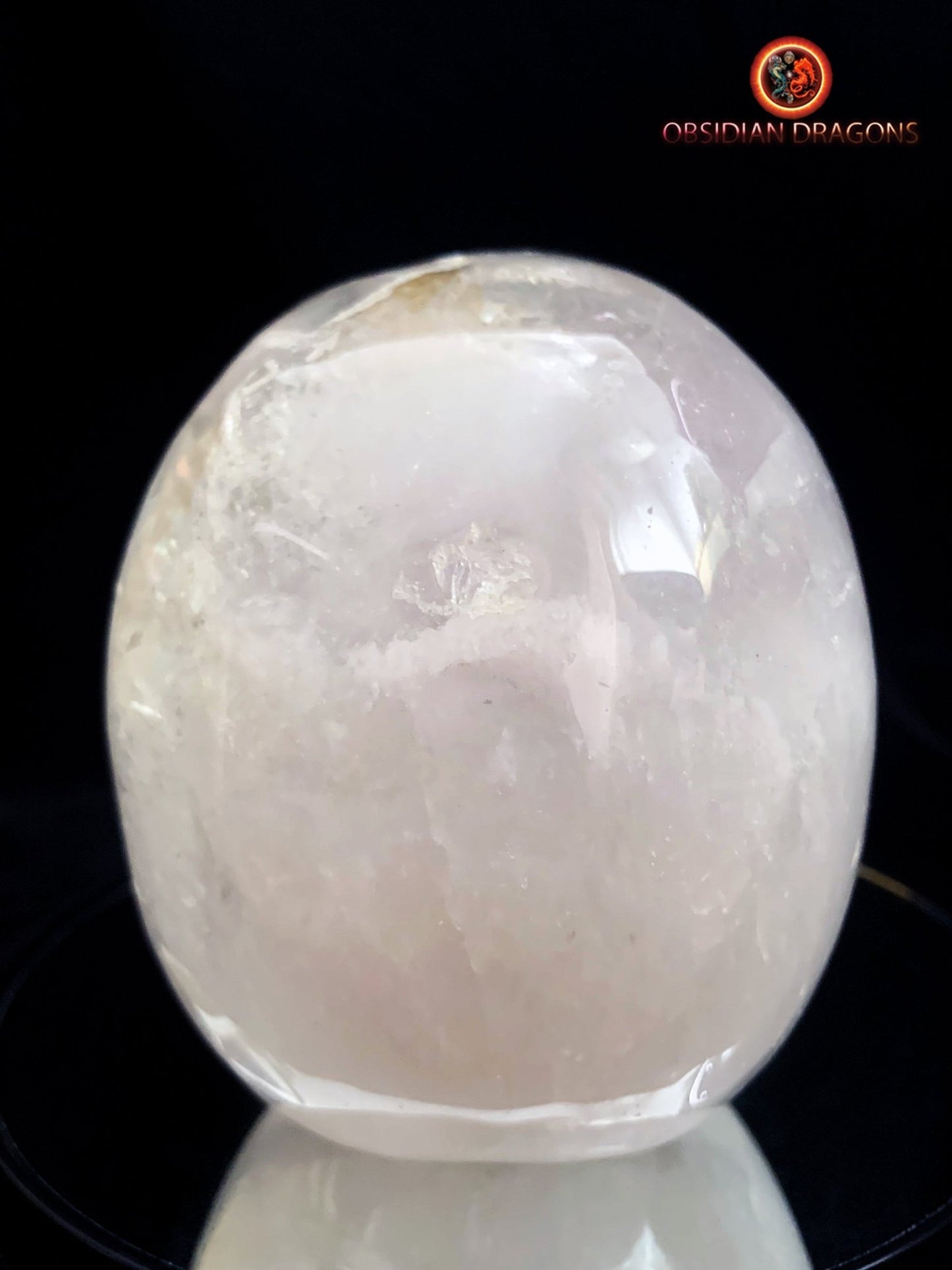 Grand crâne de cristal de roche- Himalaya- artisanal