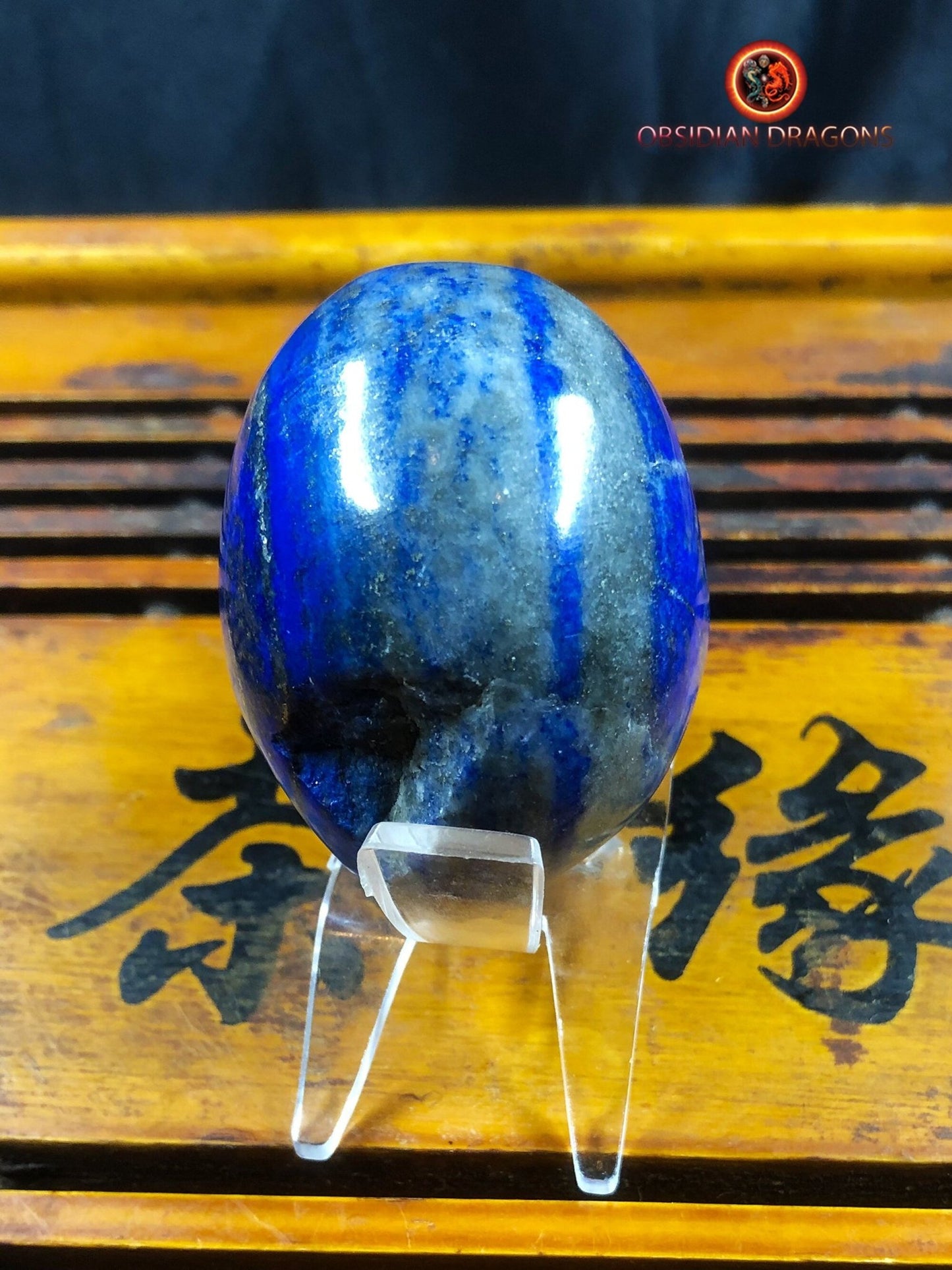 Crâne de cristal- Lapis lazuli