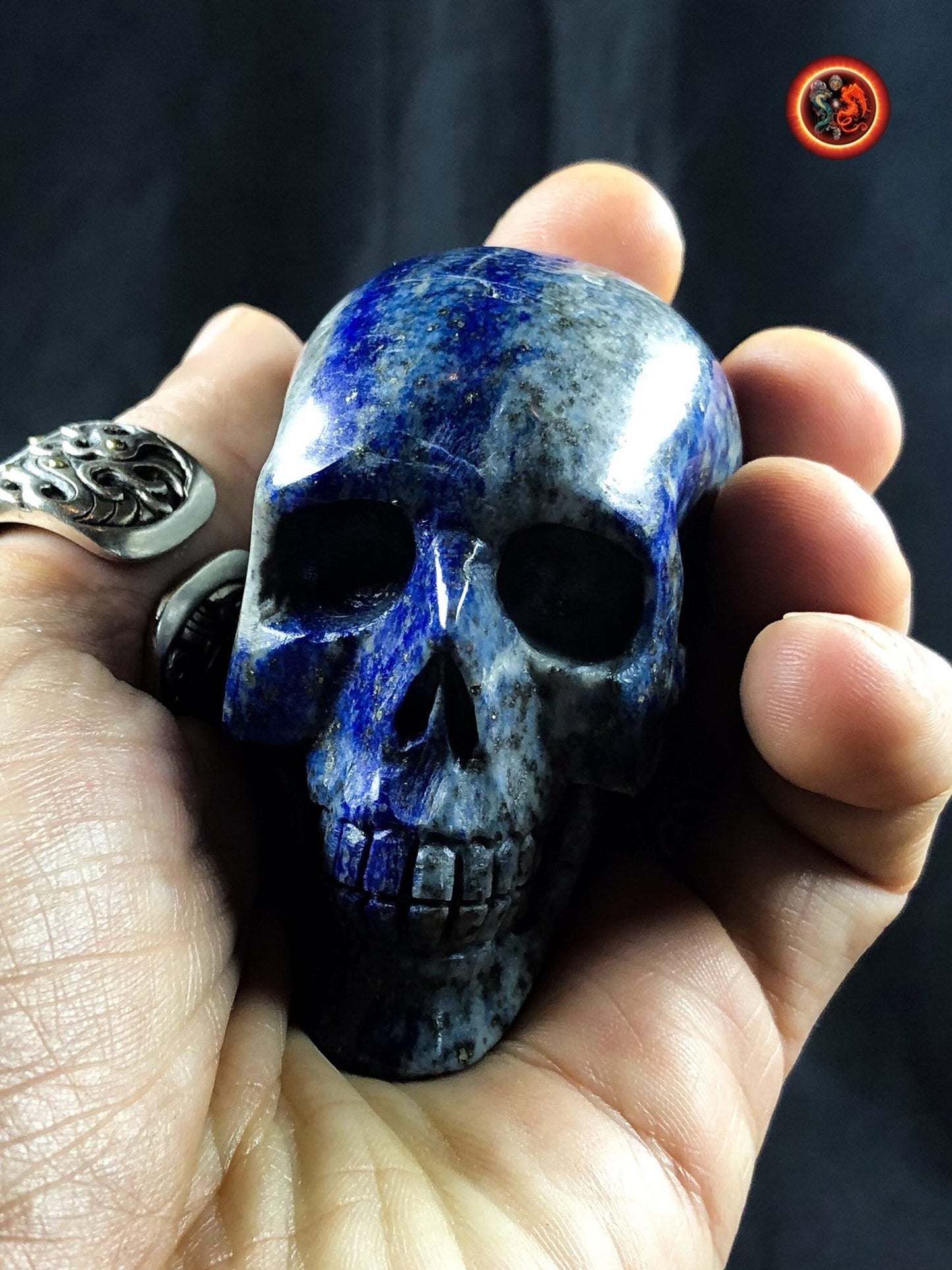 Crâne de cristal- Lapis lazuli