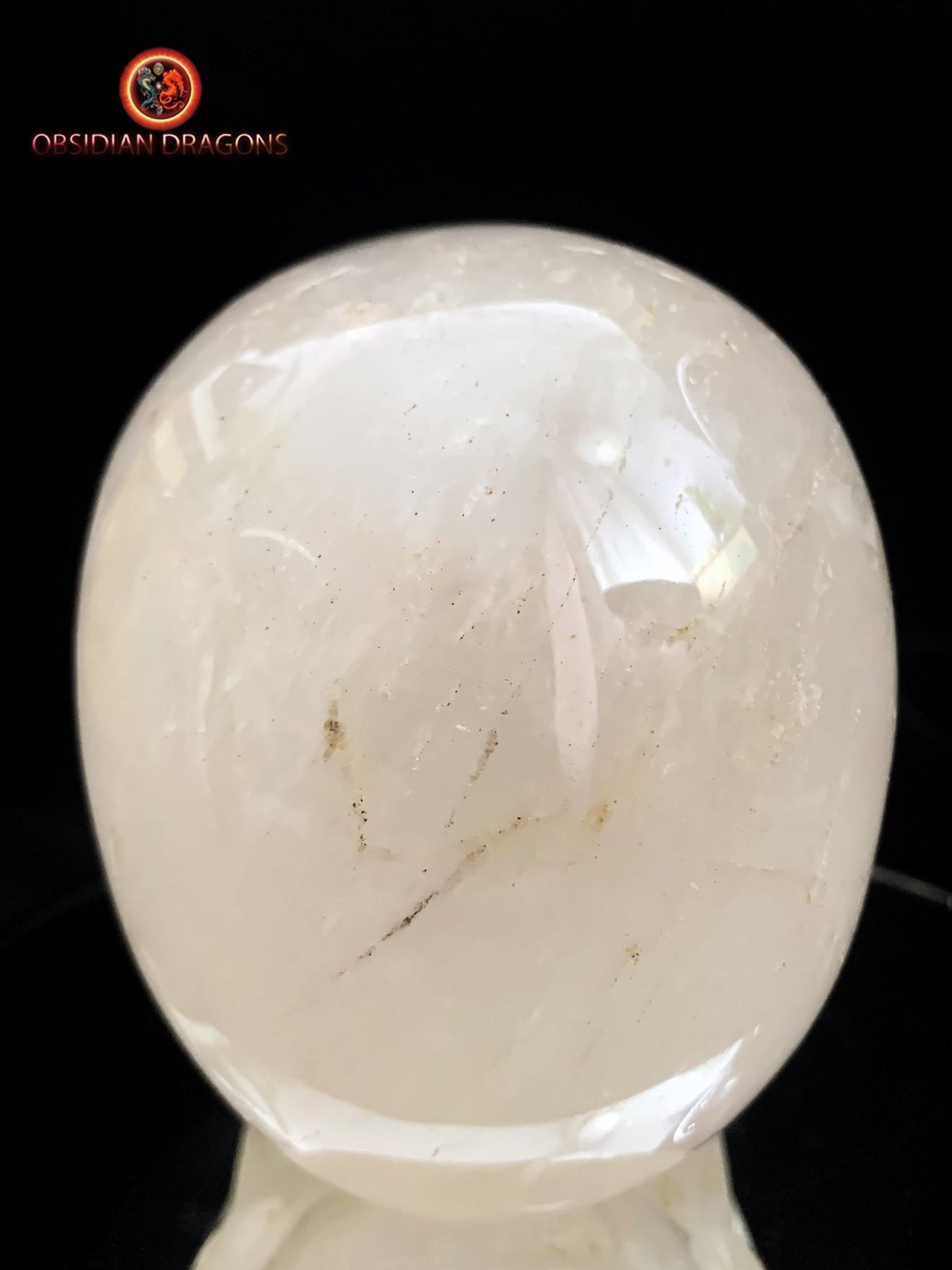 crâne de cristal de roche- Himalaya- artisanal