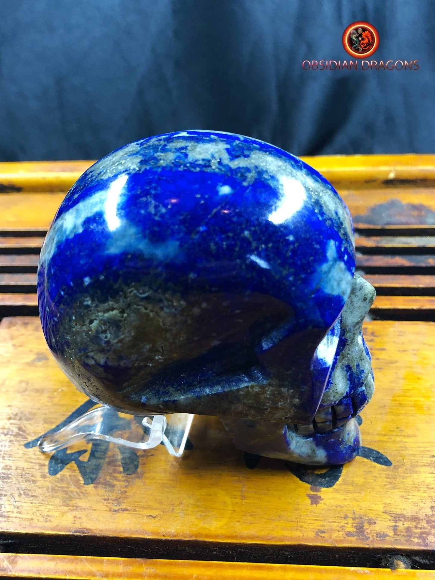 Crâne de cristal- Lapis lazuli