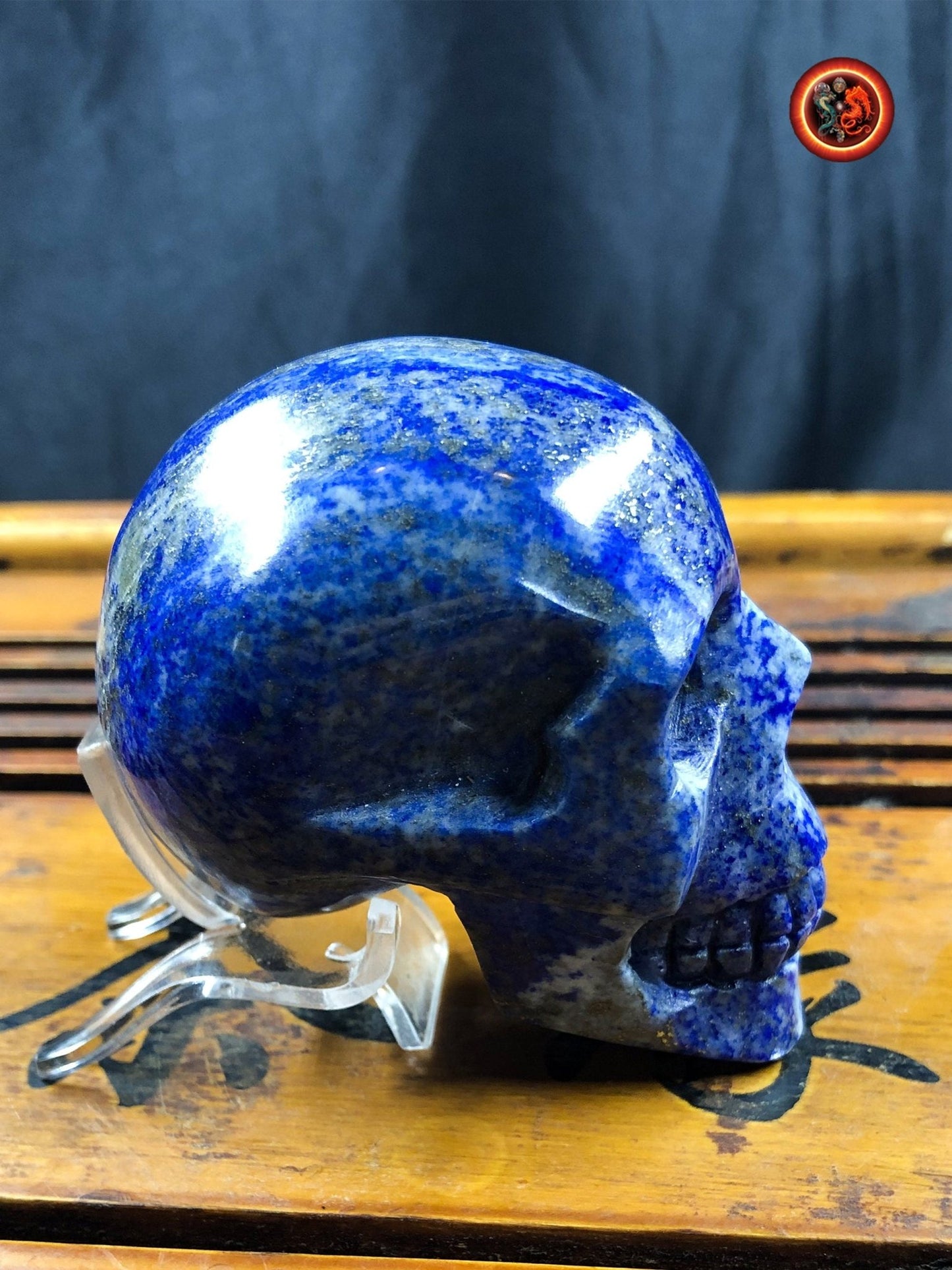 Crâne de cristal- Lapis lazuli