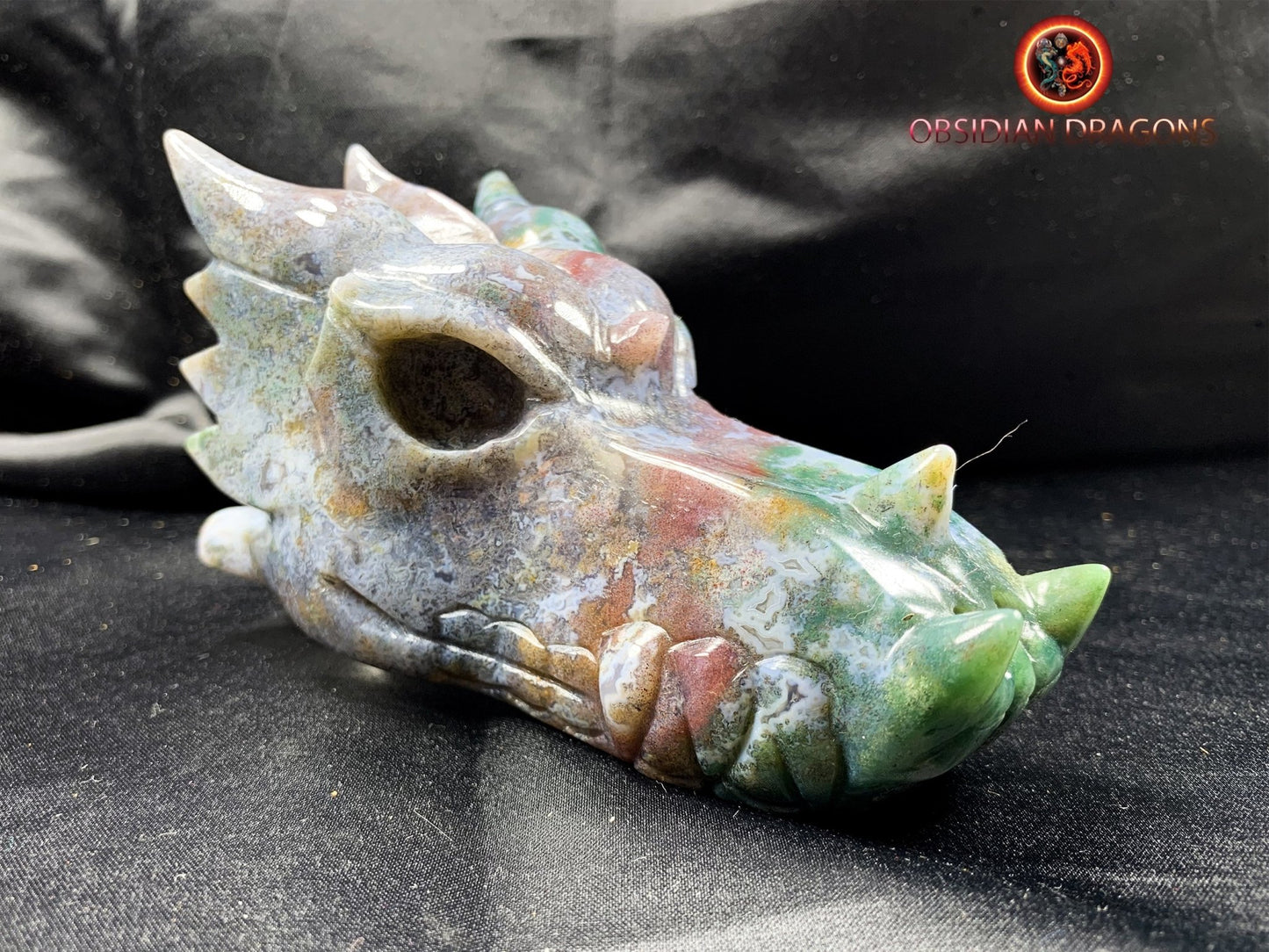 Crâne de dragon, tête de dragon, crâne de cristal, dragon skull