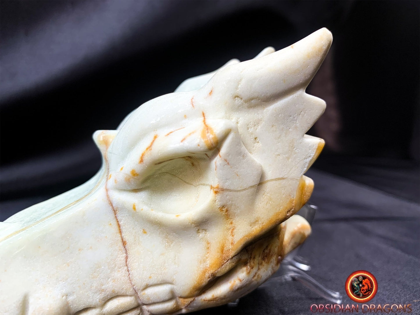 Crâne de dragon, tête de dragon, crâne de cristal, dragon skull,
