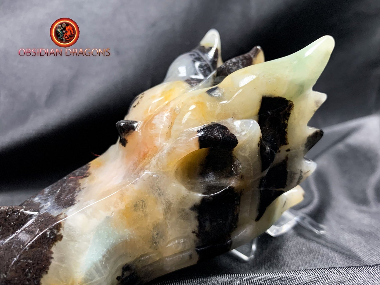 Crâne de dragon, tête de dragon, crâne de cristal, dragon skull,
