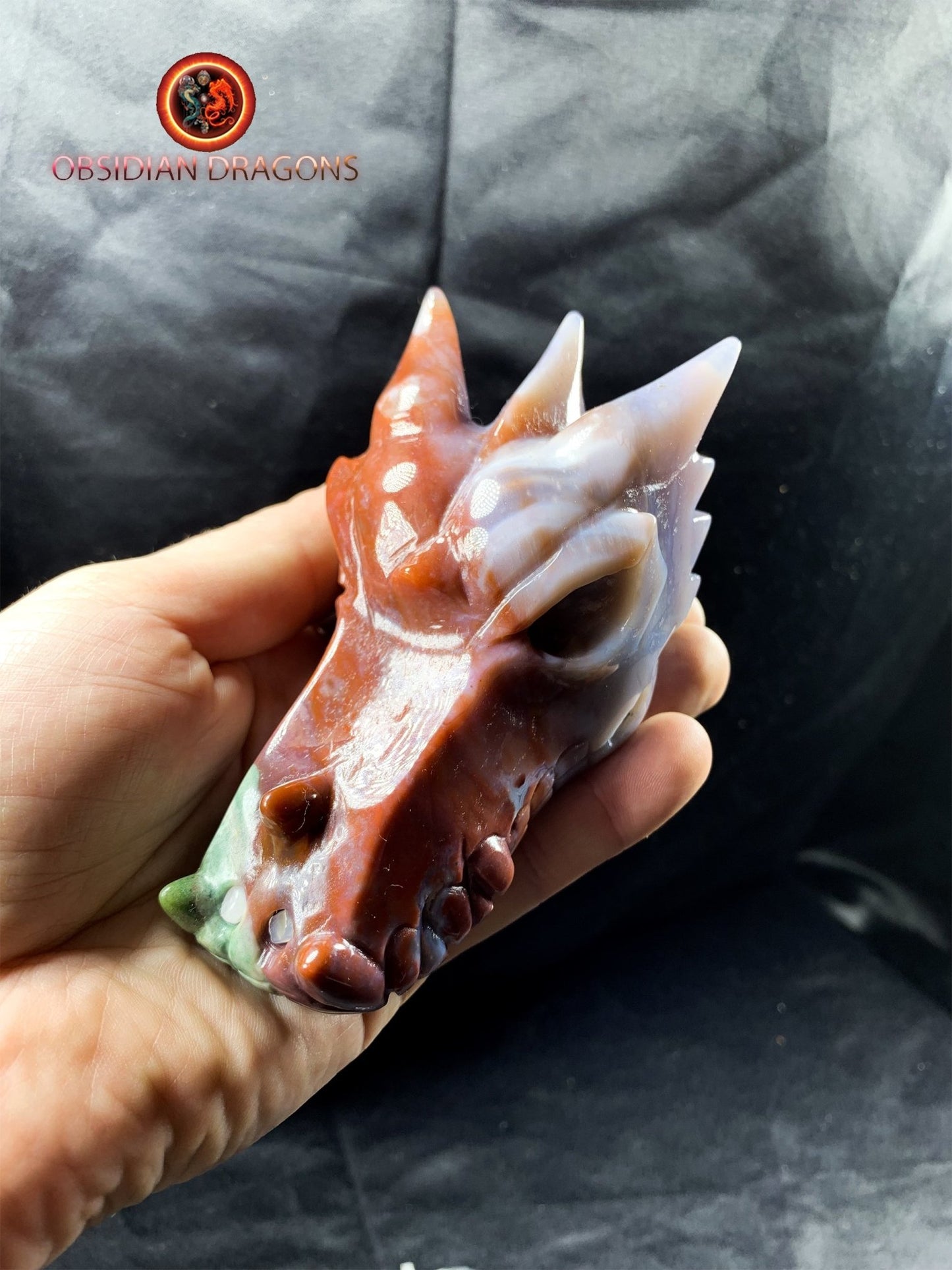 Crâne de dragon, tête de dragon, crâne de cristal, dragon skull,