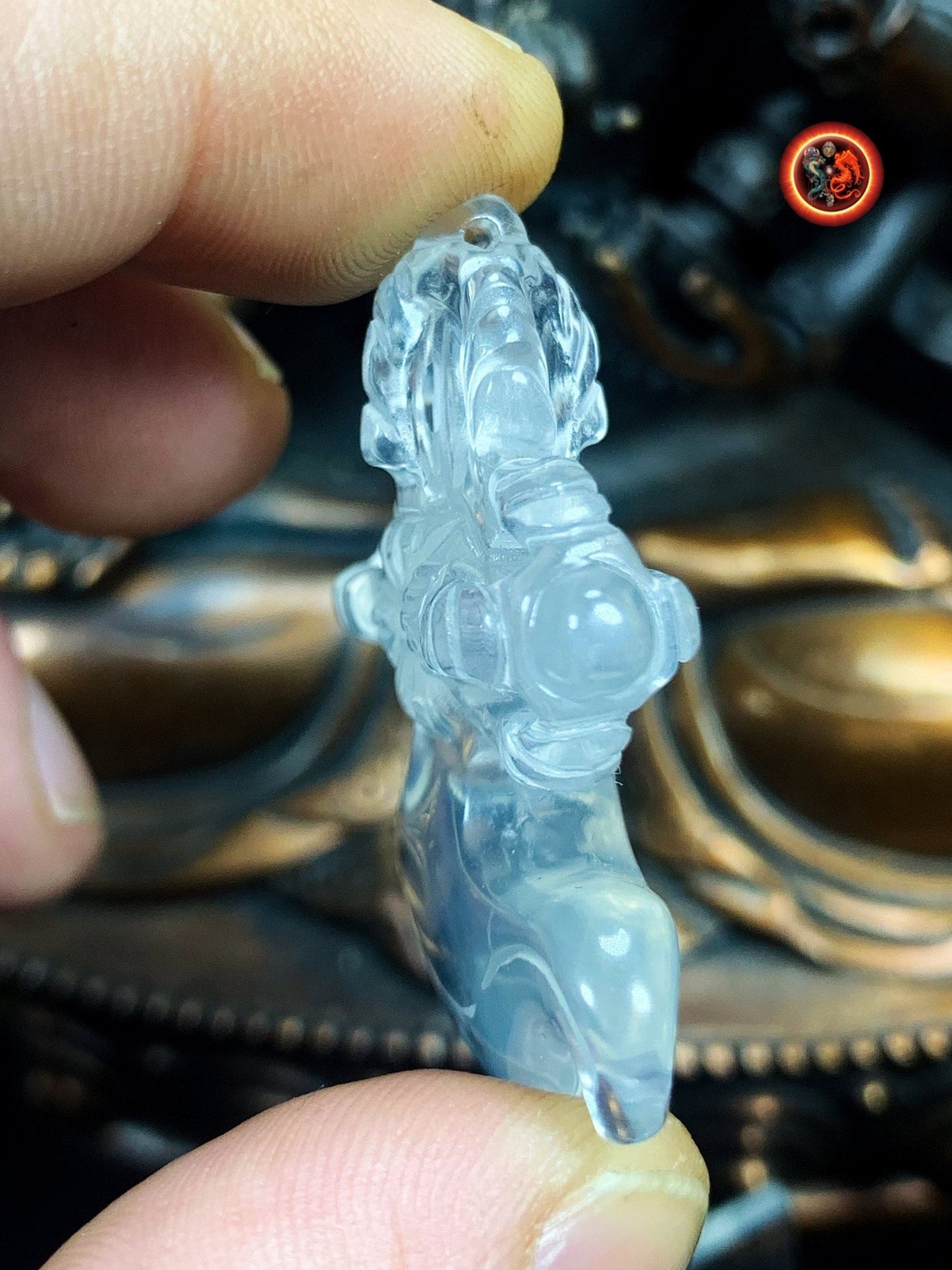 Kartika en cristal de roche naturel- Hachoir des Dakinis | obsidian dragons