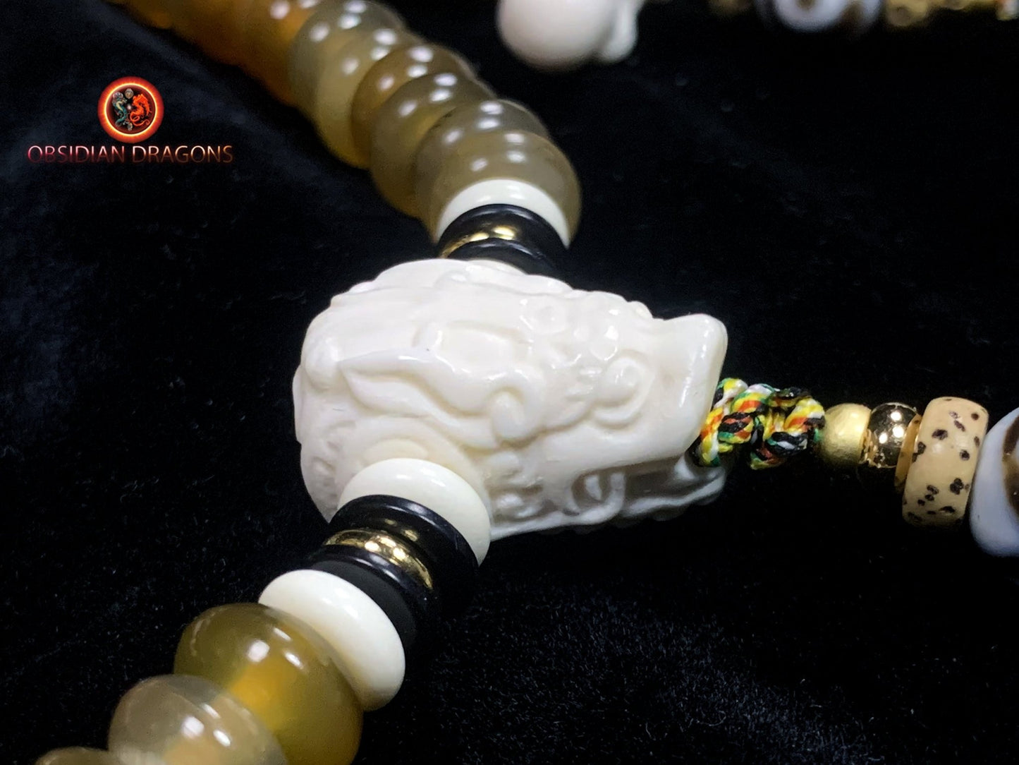Mala artisanal- Traditionnel- tigre et dragon