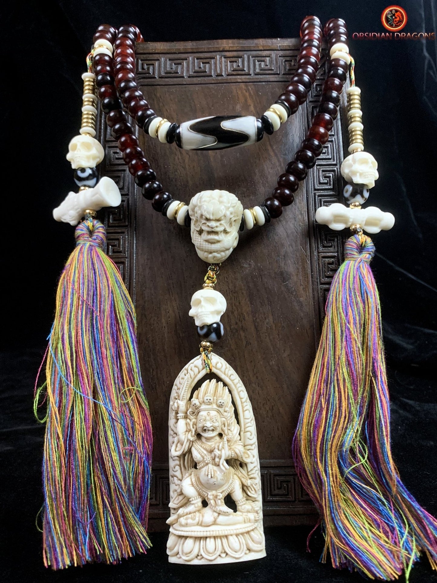 Mala Tantrique - artisanal- Pratiques d'Hayagriva