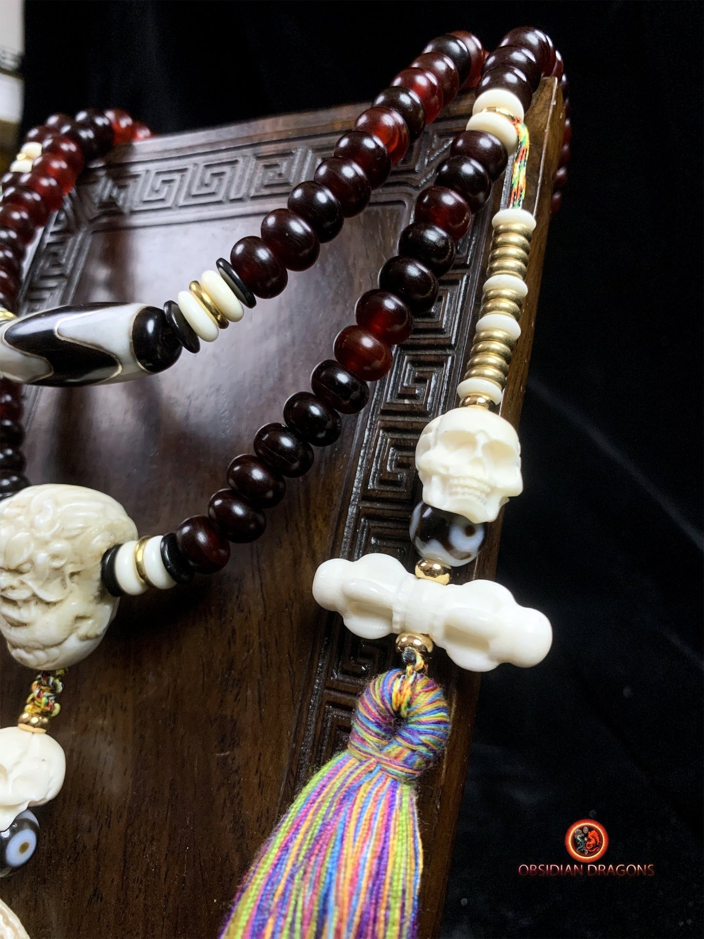 Mala Tantrique - artisanal- Pratiques d'Hayagriva