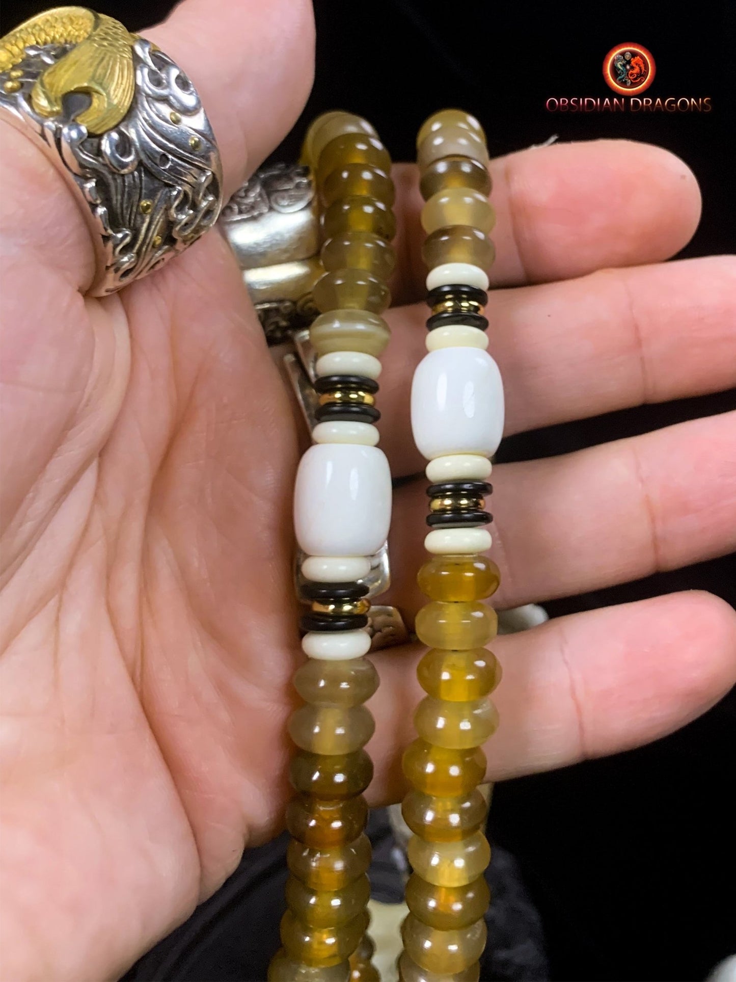 Mala artisanal- Traditionnel- tigre et dragon
