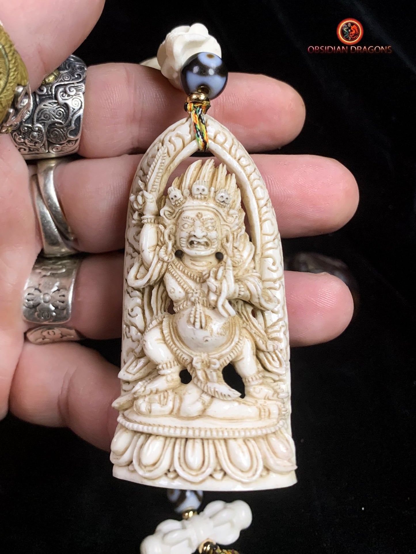 Mala Tantrique - artisanal- Pratiques d'Hayagriva