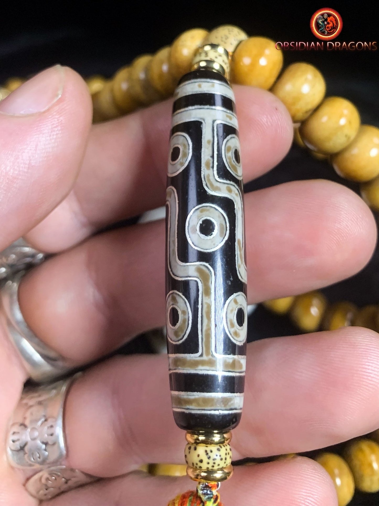 Mala en os - Pratique tantrique - Citipati