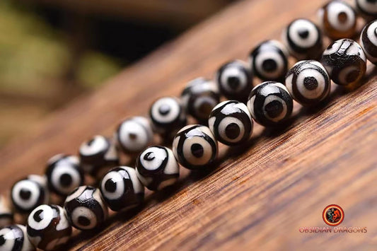 Mala tibétain traditionnel- 108 DZIS