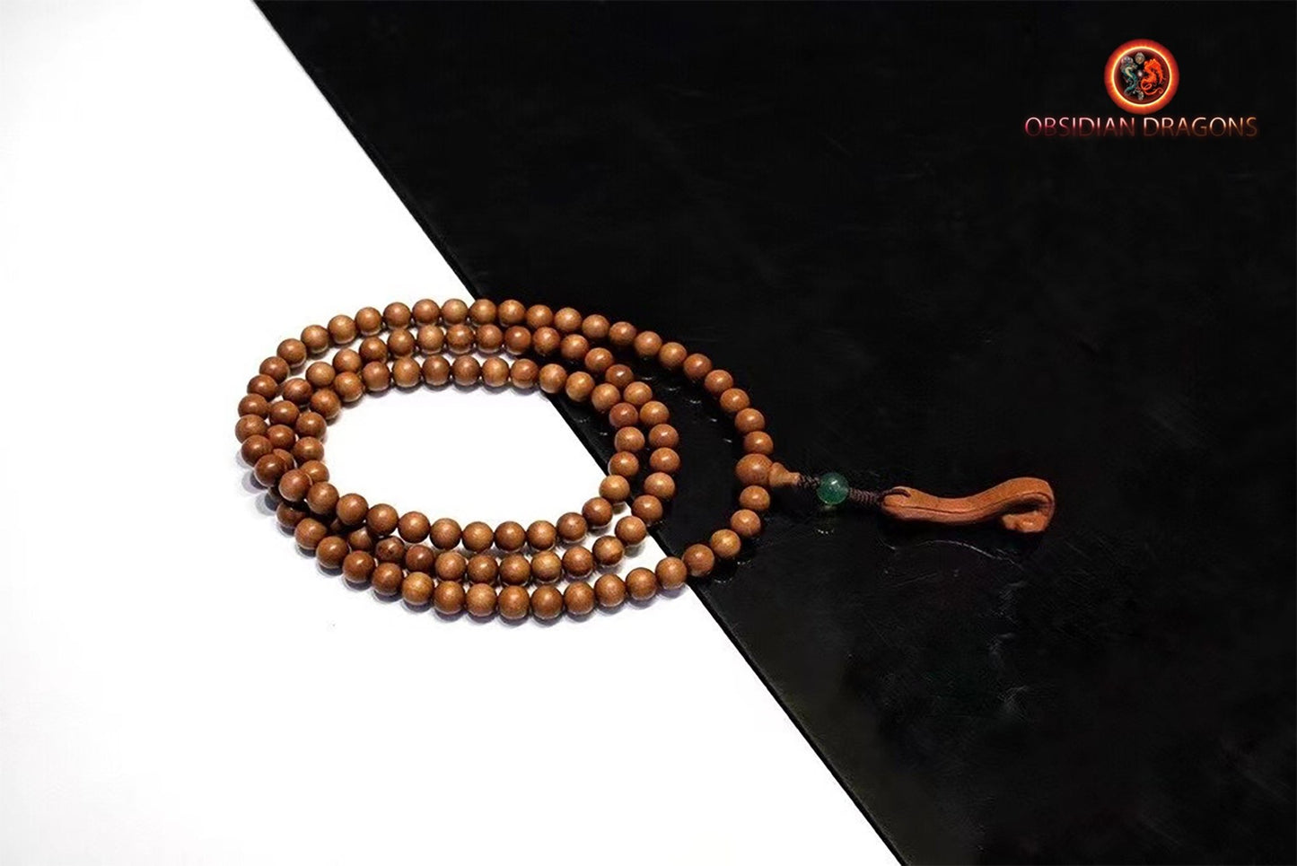 Mala en santal de Mysore- rare- collection