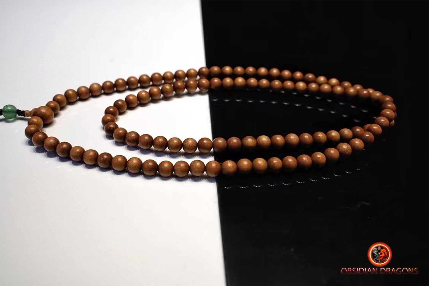 Mala en santal de Mysore- rare- collection