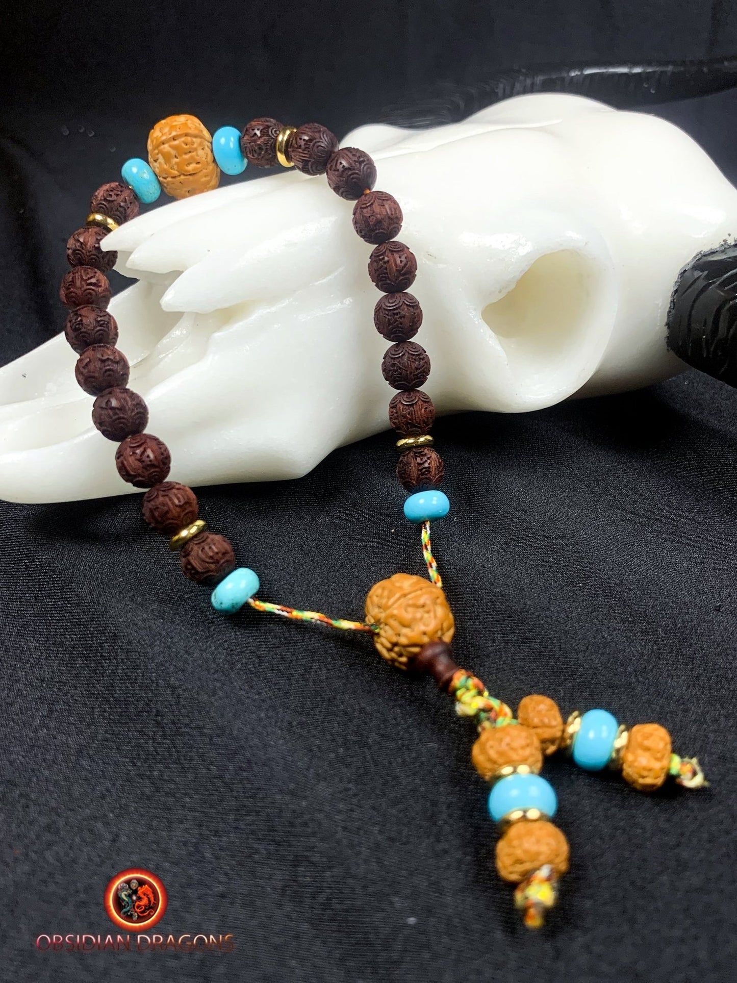 Mala de poignet- Bracelet de prière tibétain