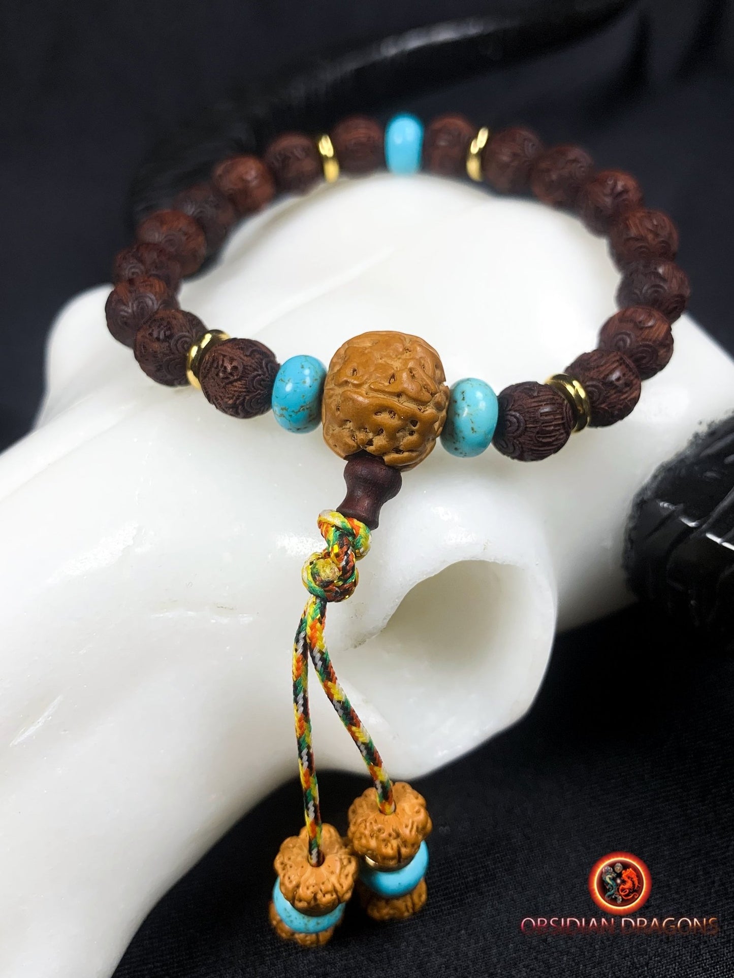 Mala de poignet- Bracelet de prière tibétain