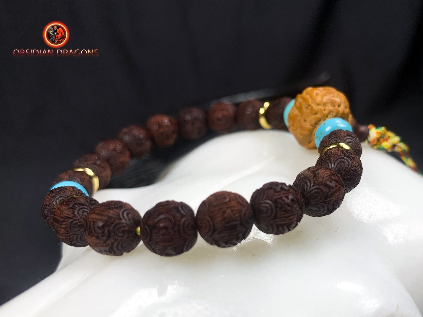 Mala de poignet- Bracelet de prière tibétain