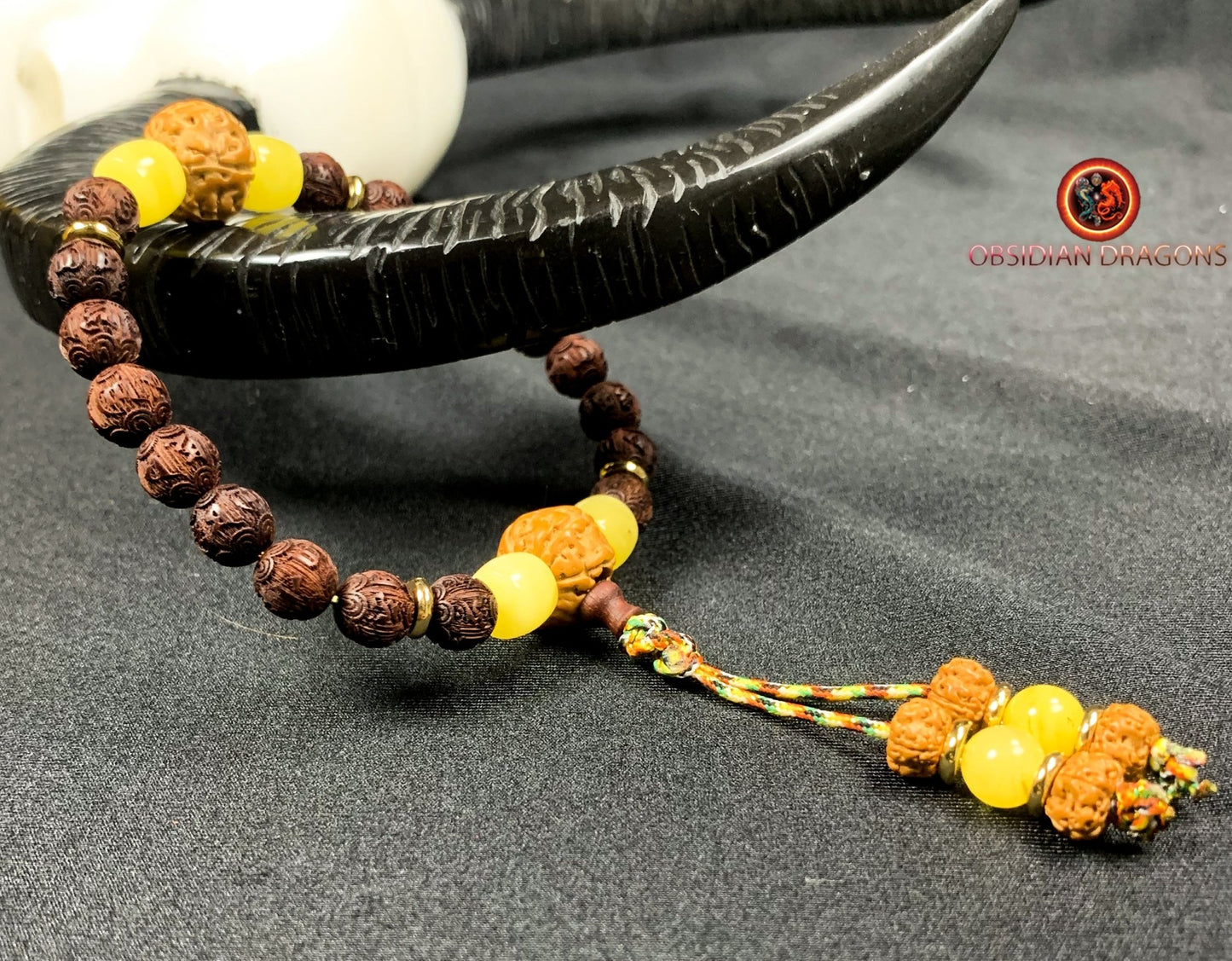 Mala de poignet- Bracelet de prière tibétain