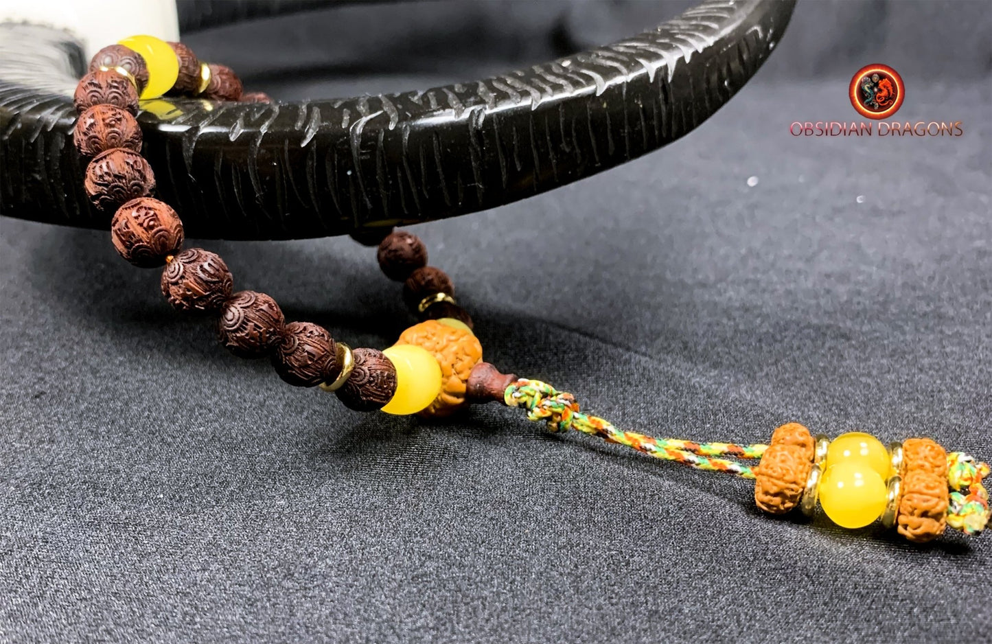 Mala de poignet- Bracelet de prière tibétain