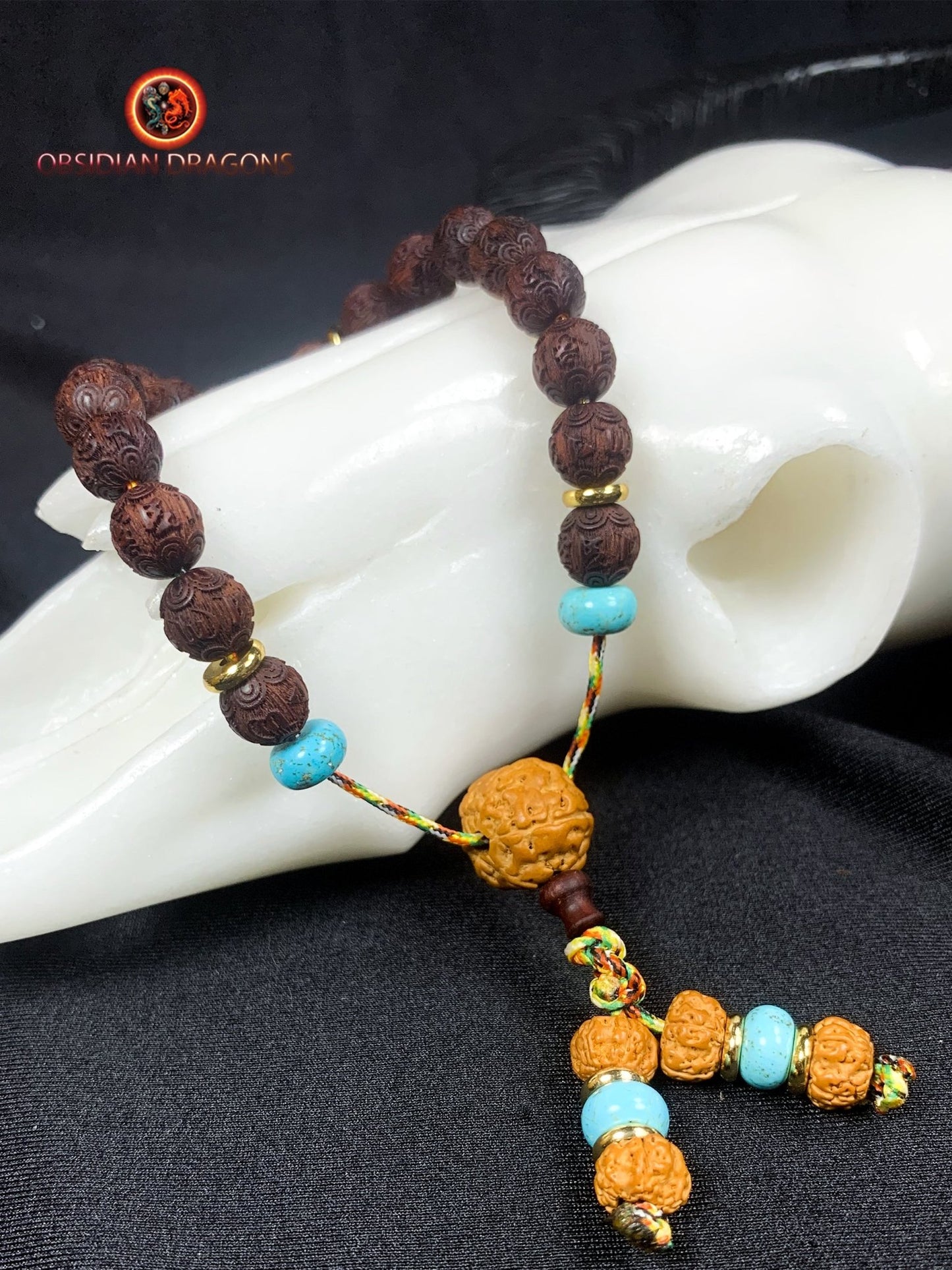 Mala de poignet- Bracelet de prière tibétain
