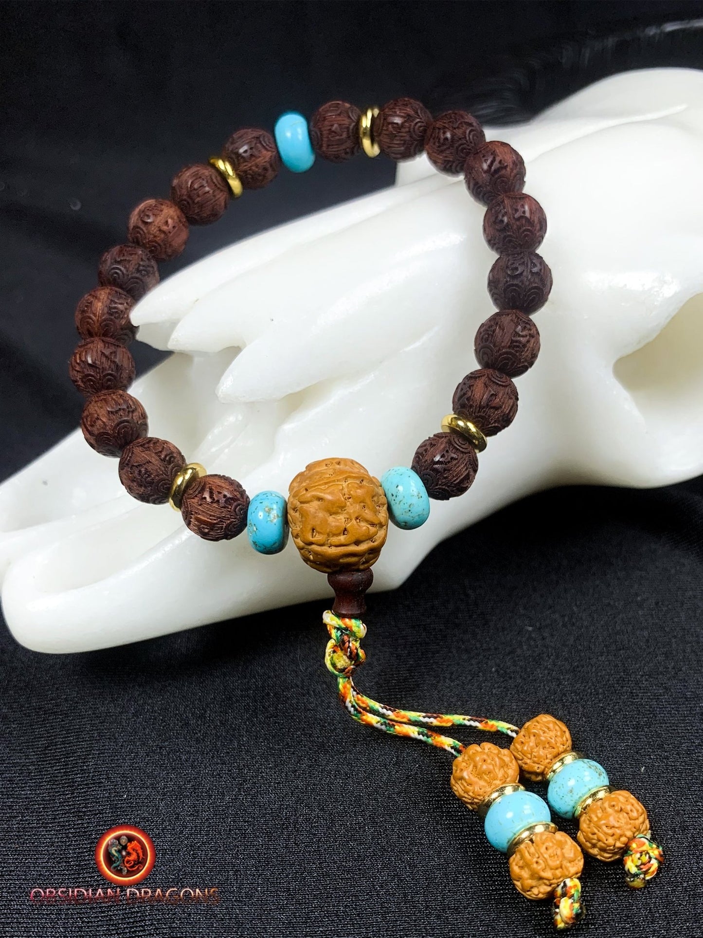Mala de poignet- Bracelet de prière tibétain