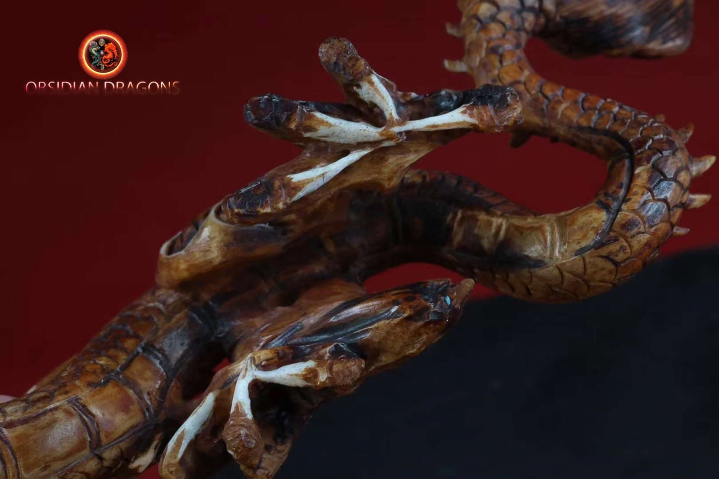 Netsuké dragon- rare et authentique.