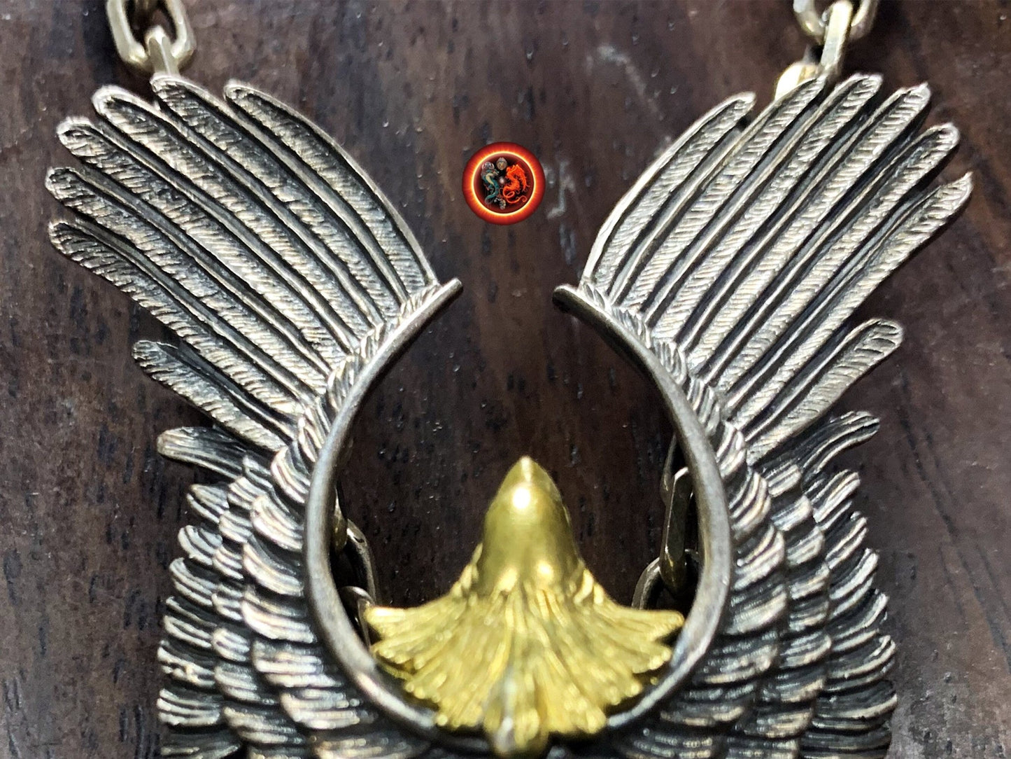 Pendentif aigle- totem chamanique