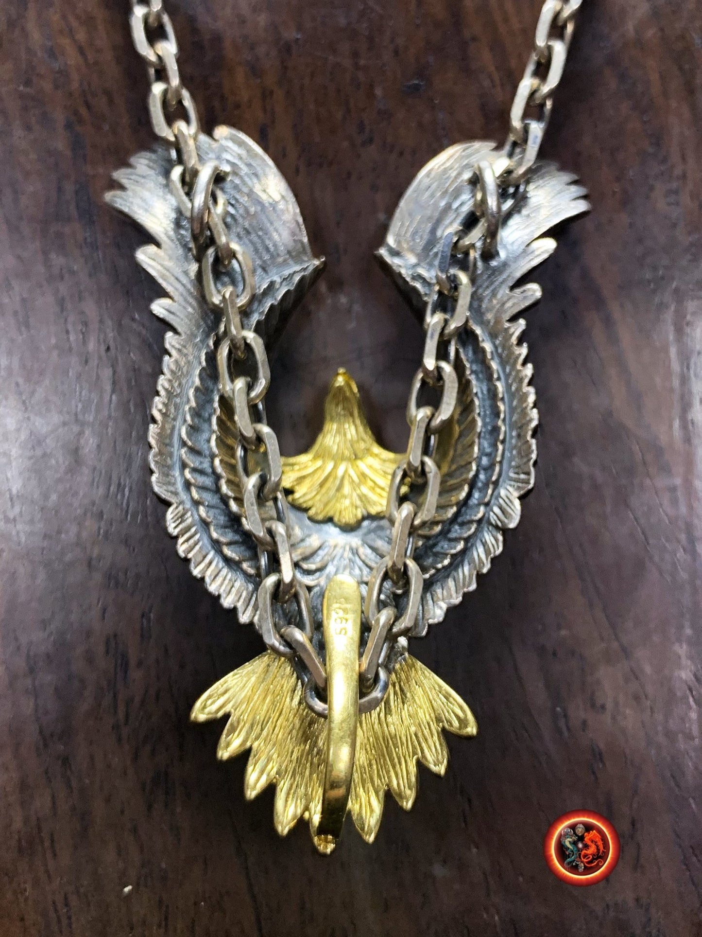 Pendentif aigle- totem chamanique