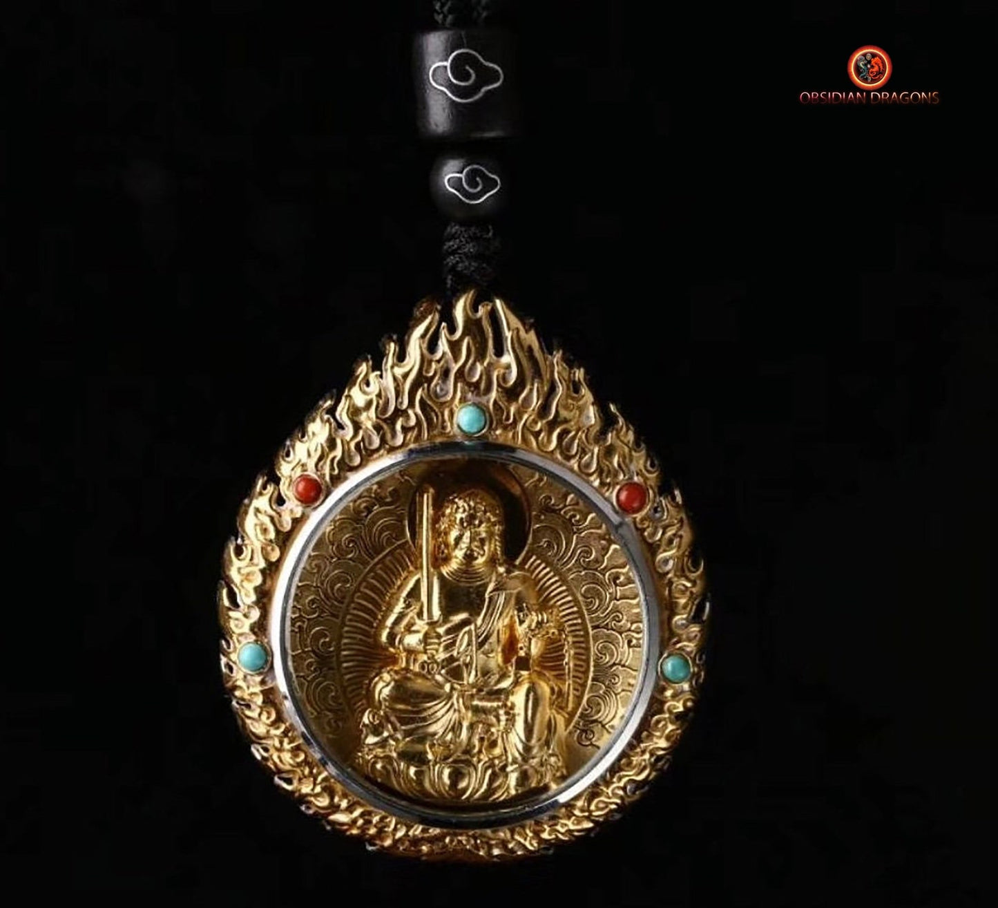 Pendentif ghau- Bouddha Acala
